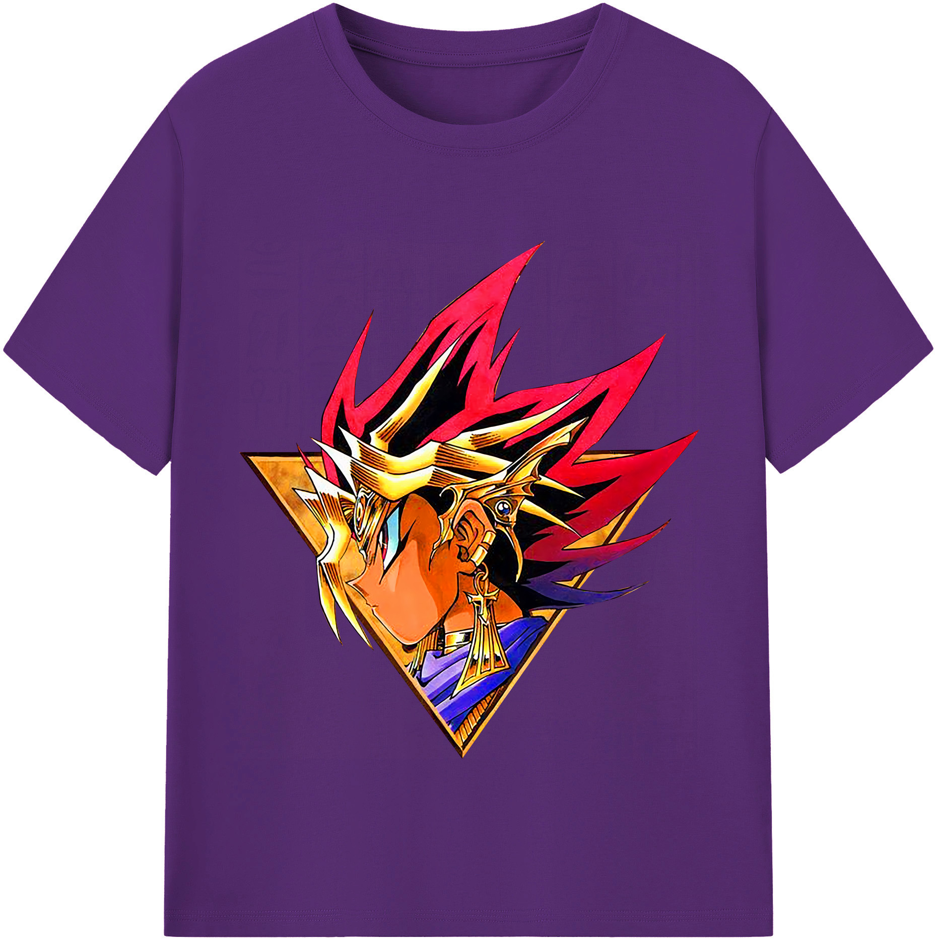 （画像用） 遊☆戯☆王 Yu-Gi-Oh! 綿100％半袖Tシャツ（フロントプリント）