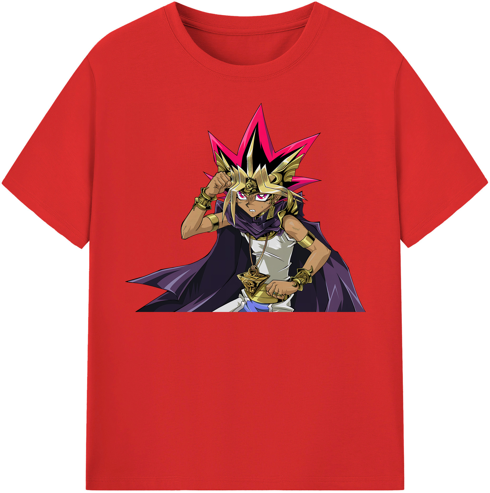 （画像用） 遊☆戯☆王 Yu-Gi-Oh! 綿100％半袖Tシャツ（フロントプリント）