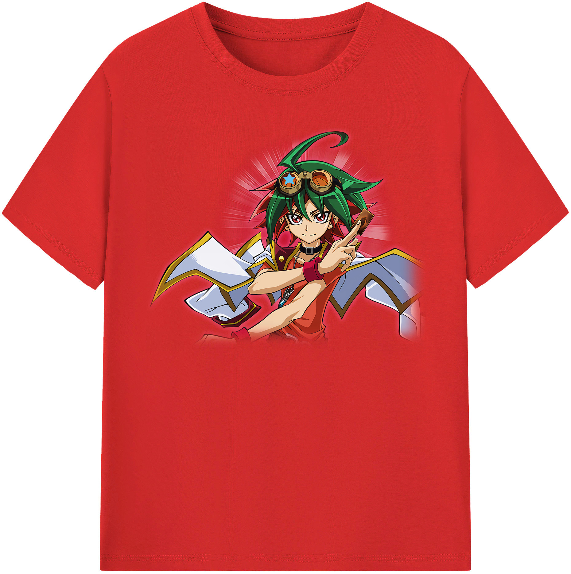 （画像用） 遊☆戯☆王 Yu-Gi-Oh! 綿100％半袖Tシャツ（フロントプリント）
