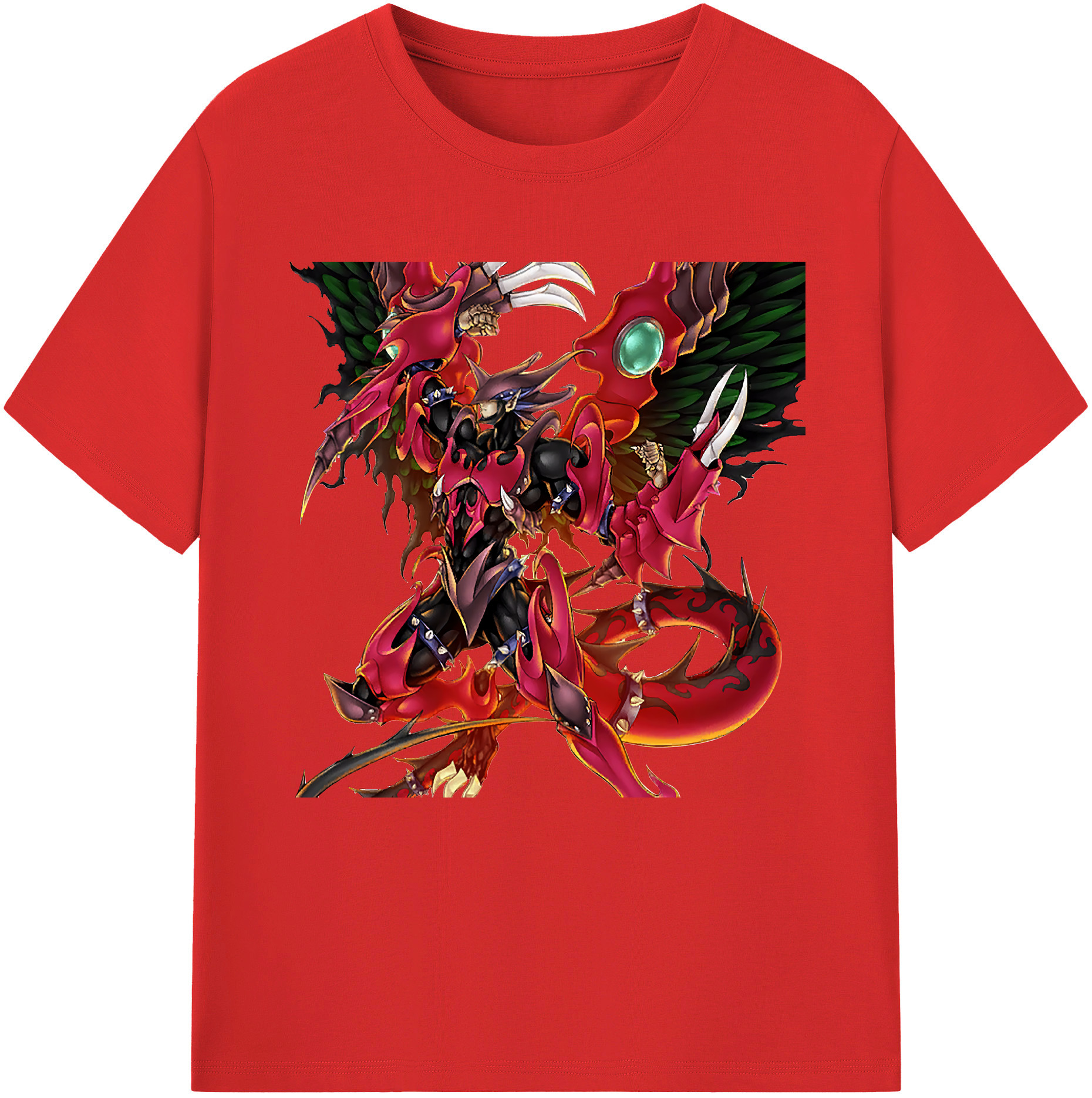 （画像用） 遊☆戯☆王 Yu-Gi-Oh! 綿100％半袖Tシャツ（フロントプリント）
