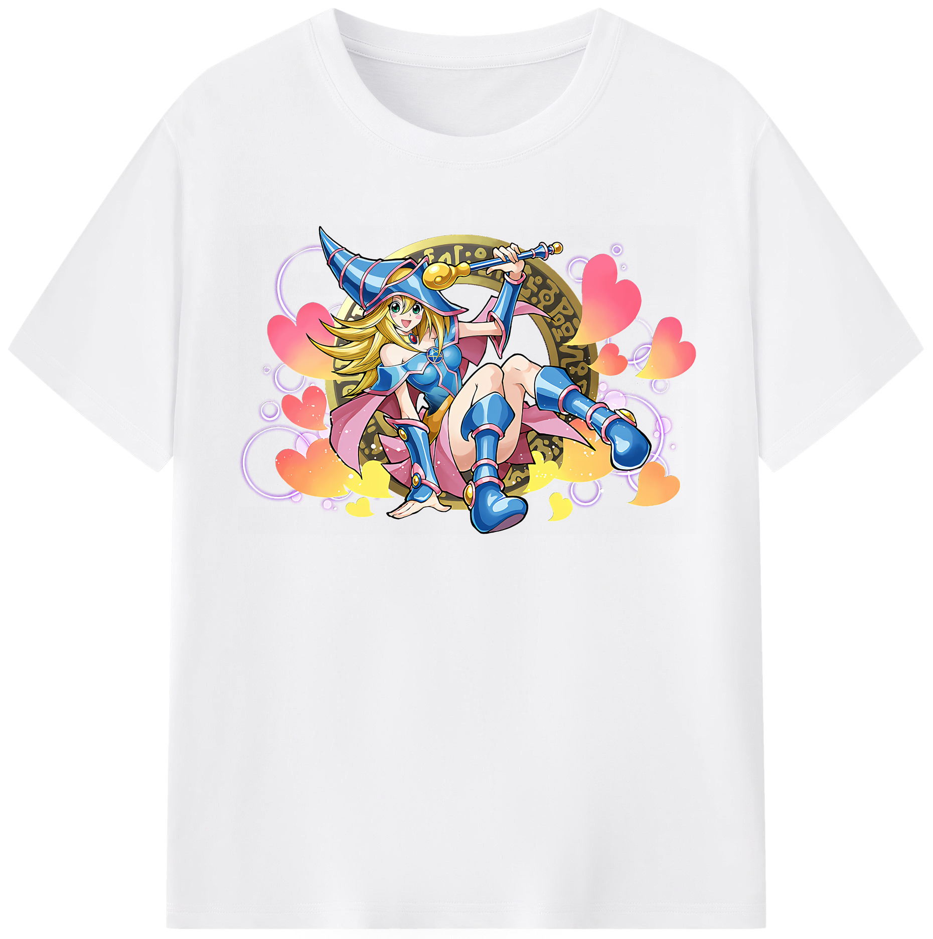 （画像用） 遊☆戯☆王 Yu-Gi-Oh! 綿100％半袖Tシャツ（フロントプリント）
