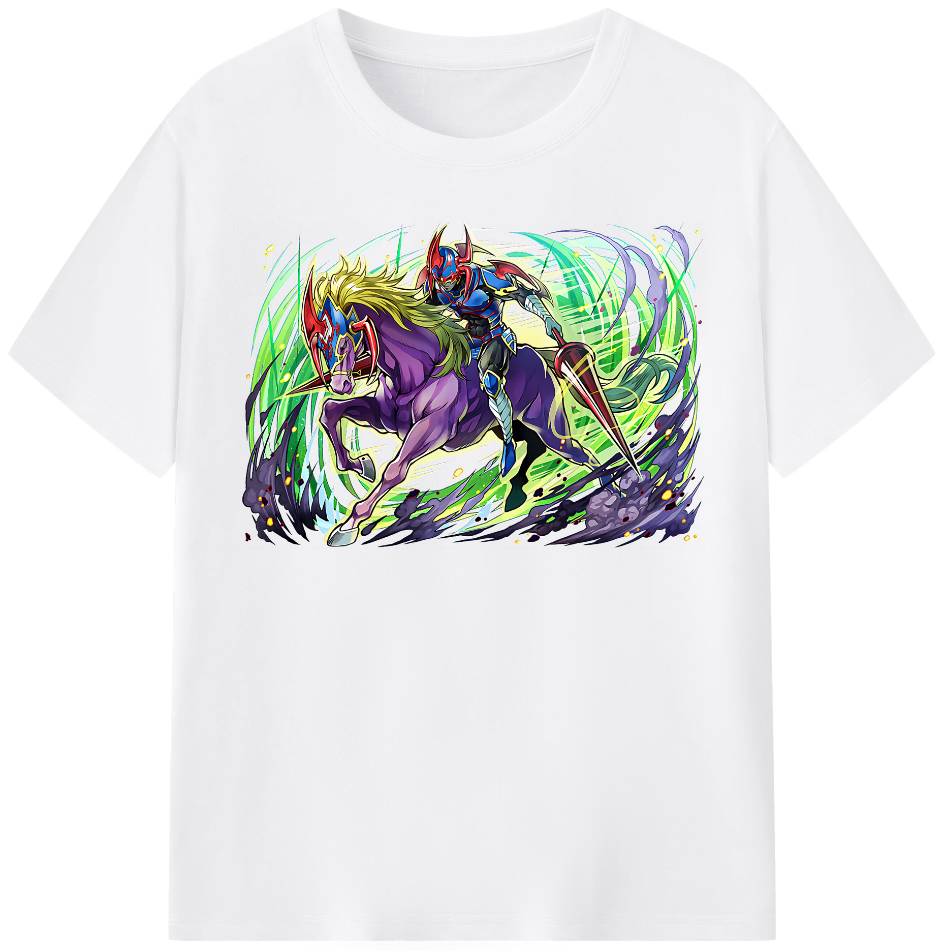 （画像用） 遊☆戯☆王 Yu-Gi-Oh! 綿100％半袖Tシャツ（フロントプリント）