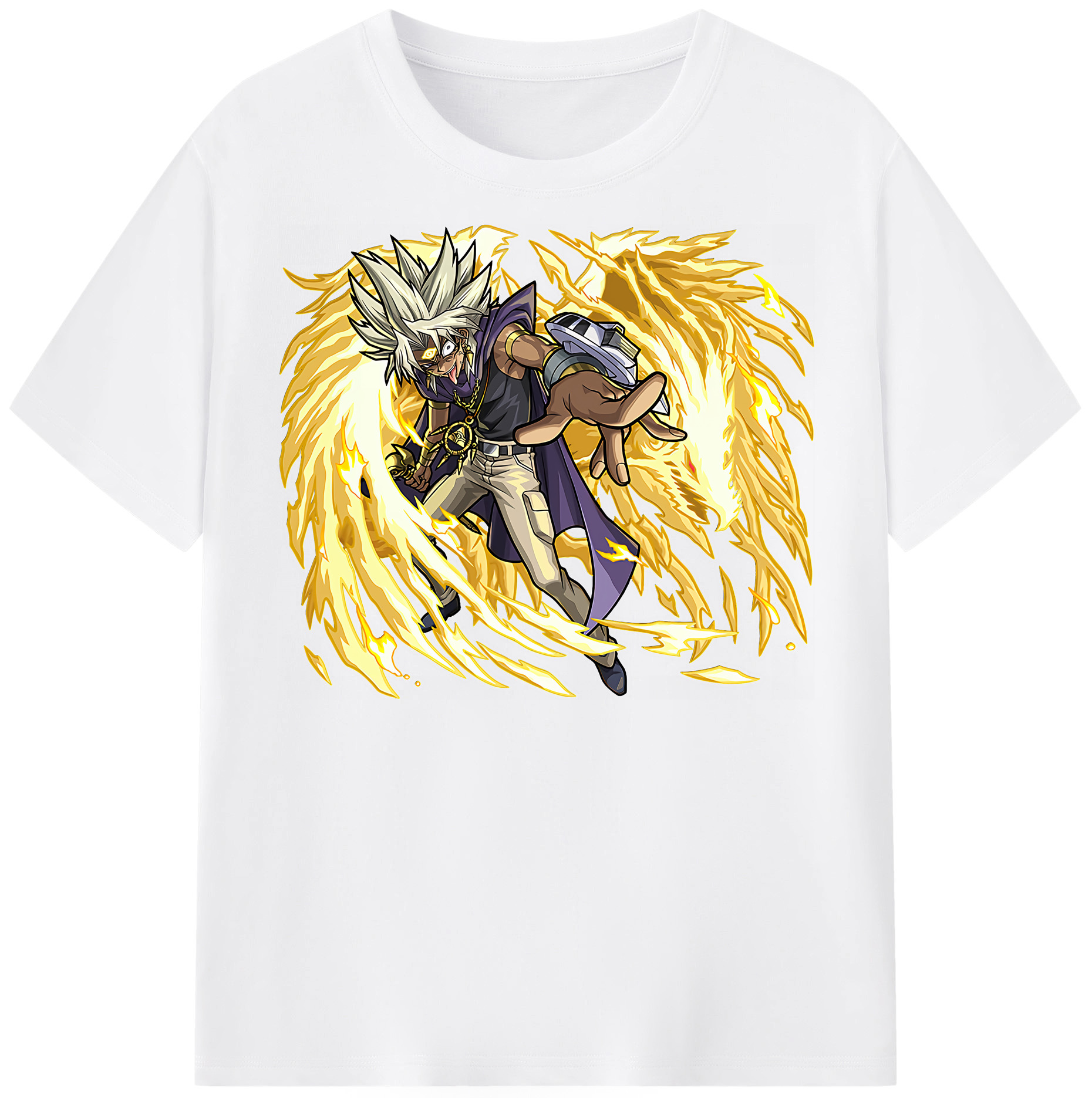 （画像用） 遊☆戯☆王 Yu-Gi-Oh! 綿100％半袖Tシャツ（フロントプリント）
