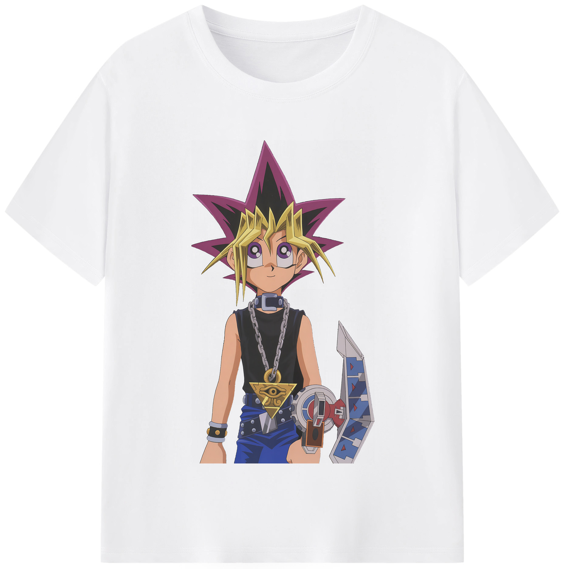 （画像用） 遊☆戯☆王 Yu-Gi-Oh! 綿100％半袖Tシャツ（フロントプリント）