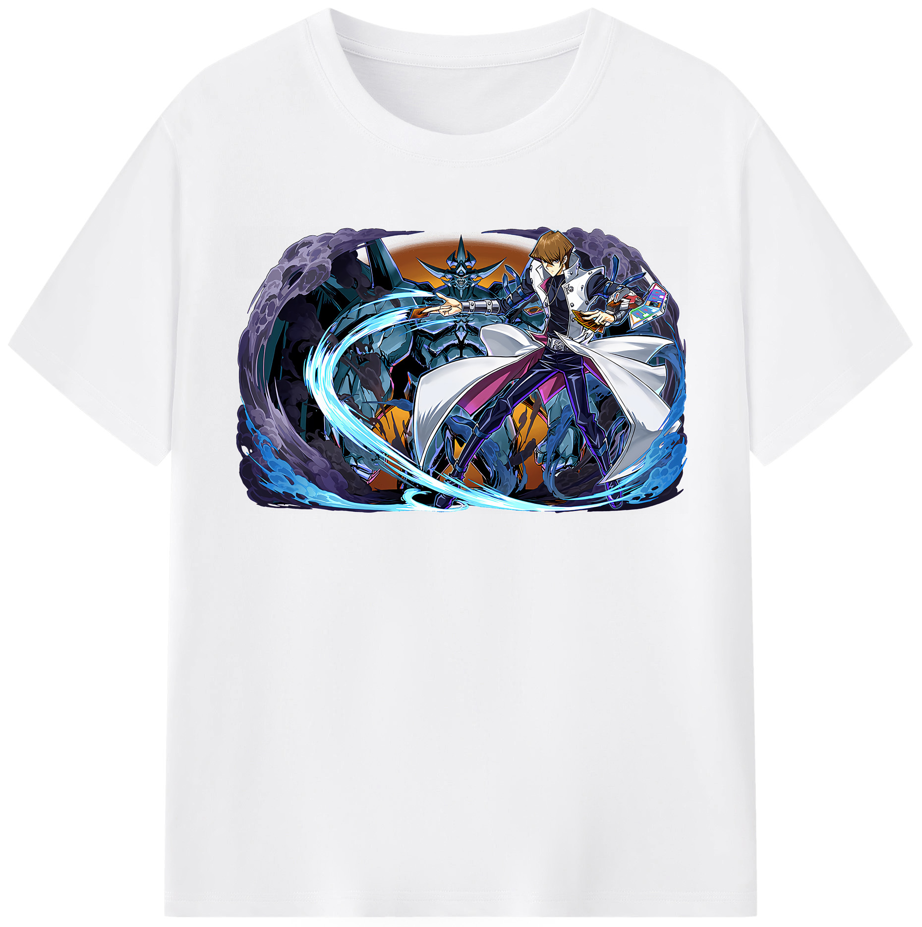 （画像用） 遊☆戯☆王 Yu-Gi-Oh! 綿100％半袖Tシャツ（フロントプリント）