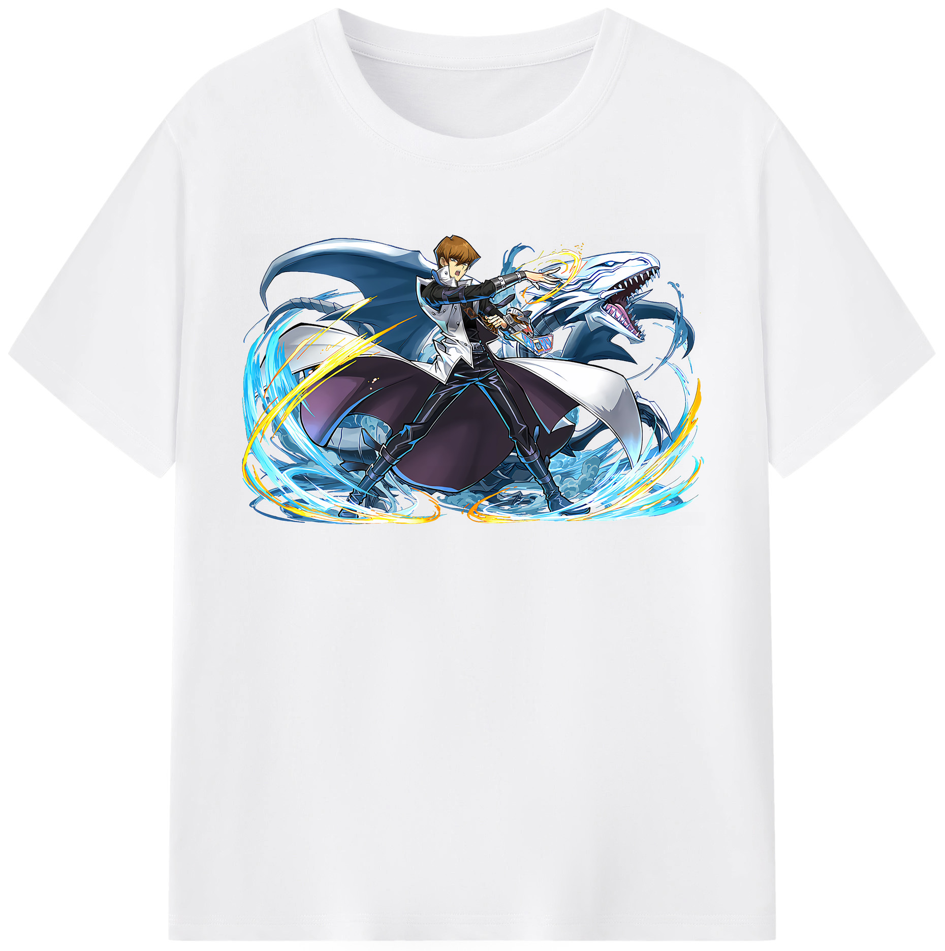 （画像用） 遊☆戯☆王 Yu-Gi-Oh! 綿100％半袖Tシャツ（フロントプリント）