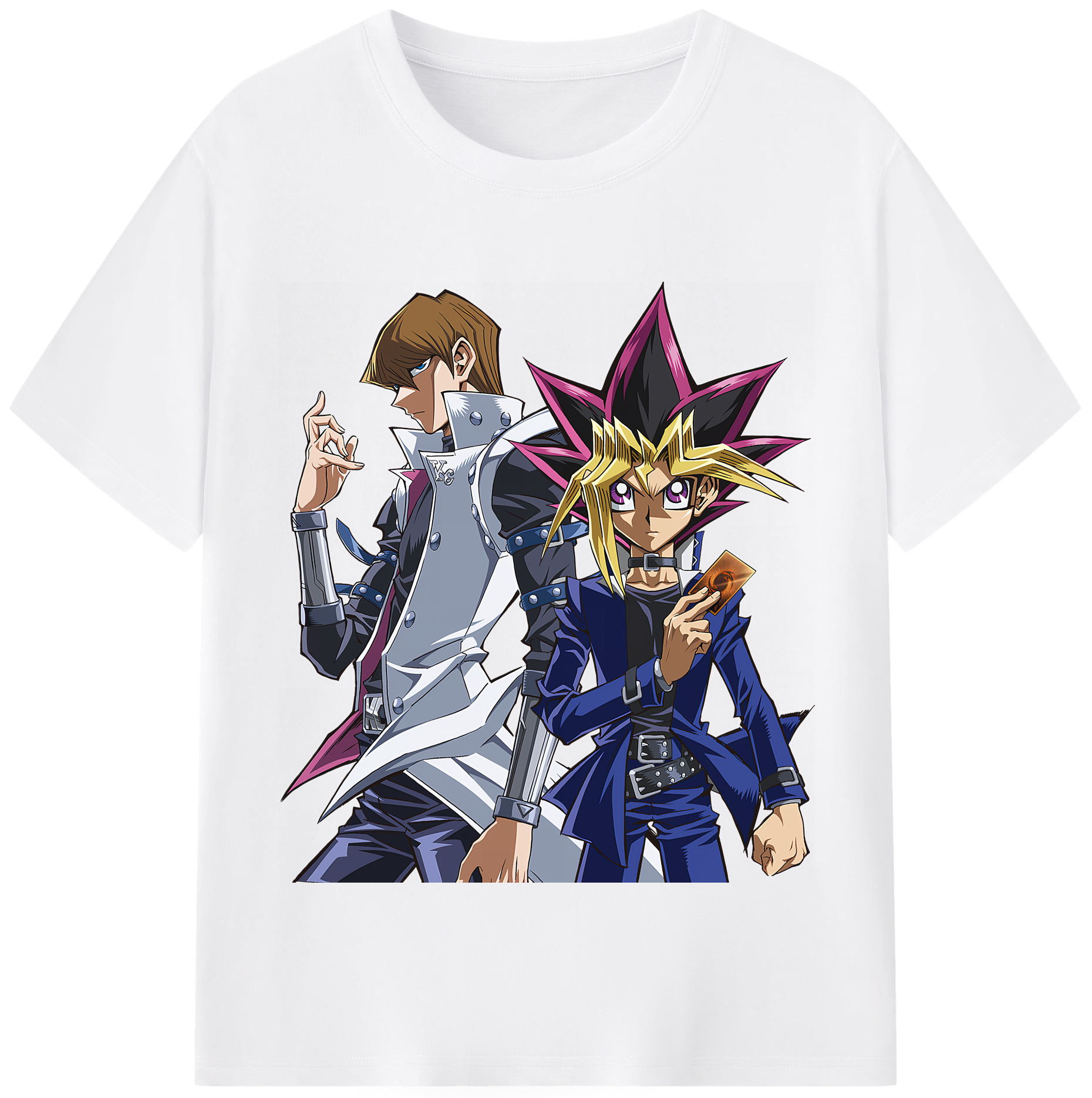（画像用） 遊☆戯☆王 Yu-Gi-Oh! 綿100％半袖Tシャツ（フロントプリント）