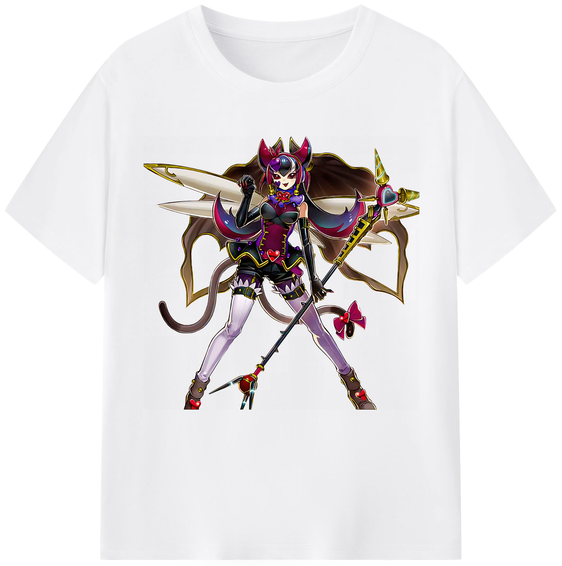 （画像用） 遊☆戯☆王 Yu-Gi-Oh! 綿100％半袖Tシャツ（フロントプリント）