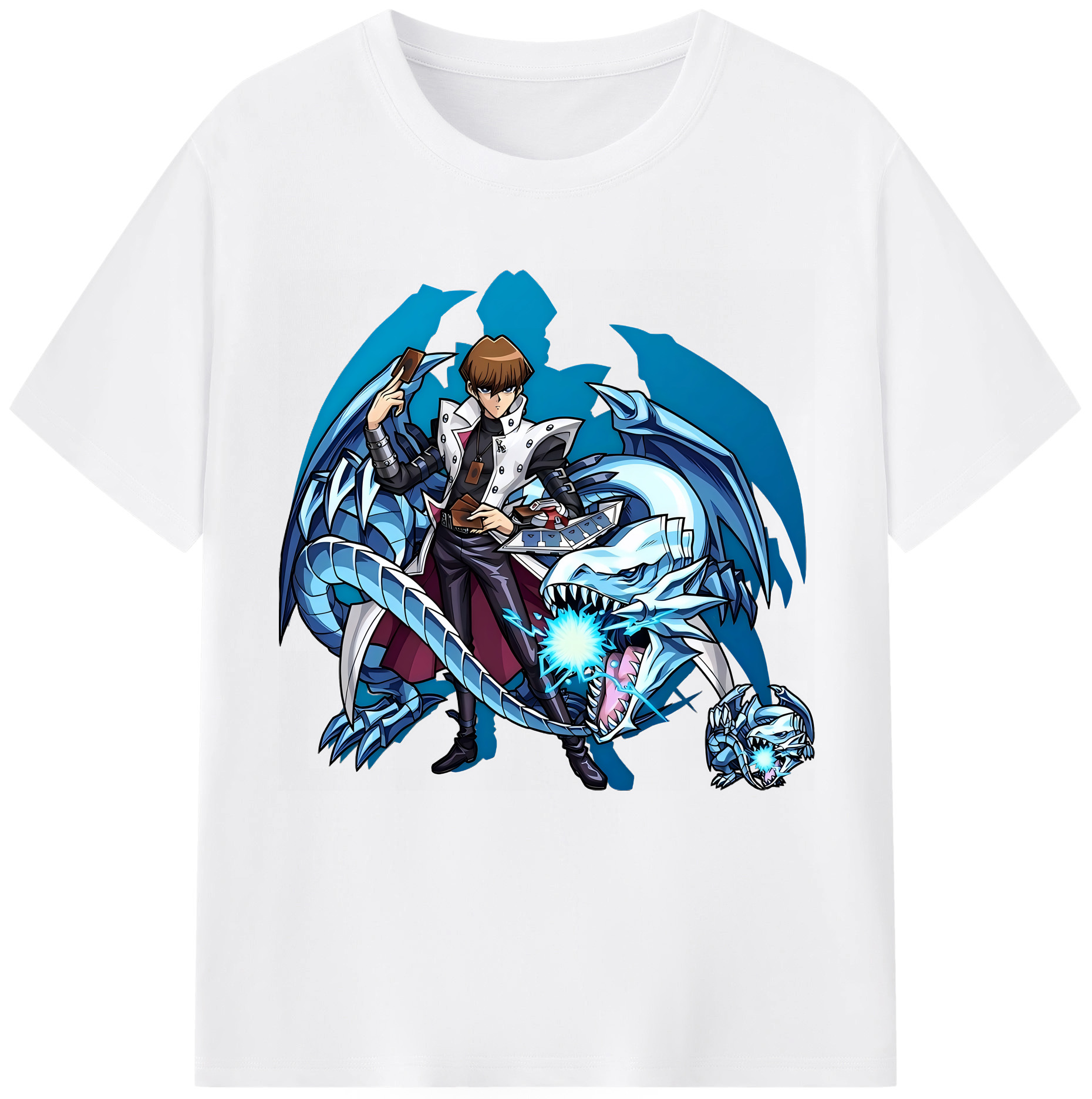 （画像用） 遊☆戯☆王 Yu-Gi-Oh! 綿100％半袖Tシャツ（フロントプリント）