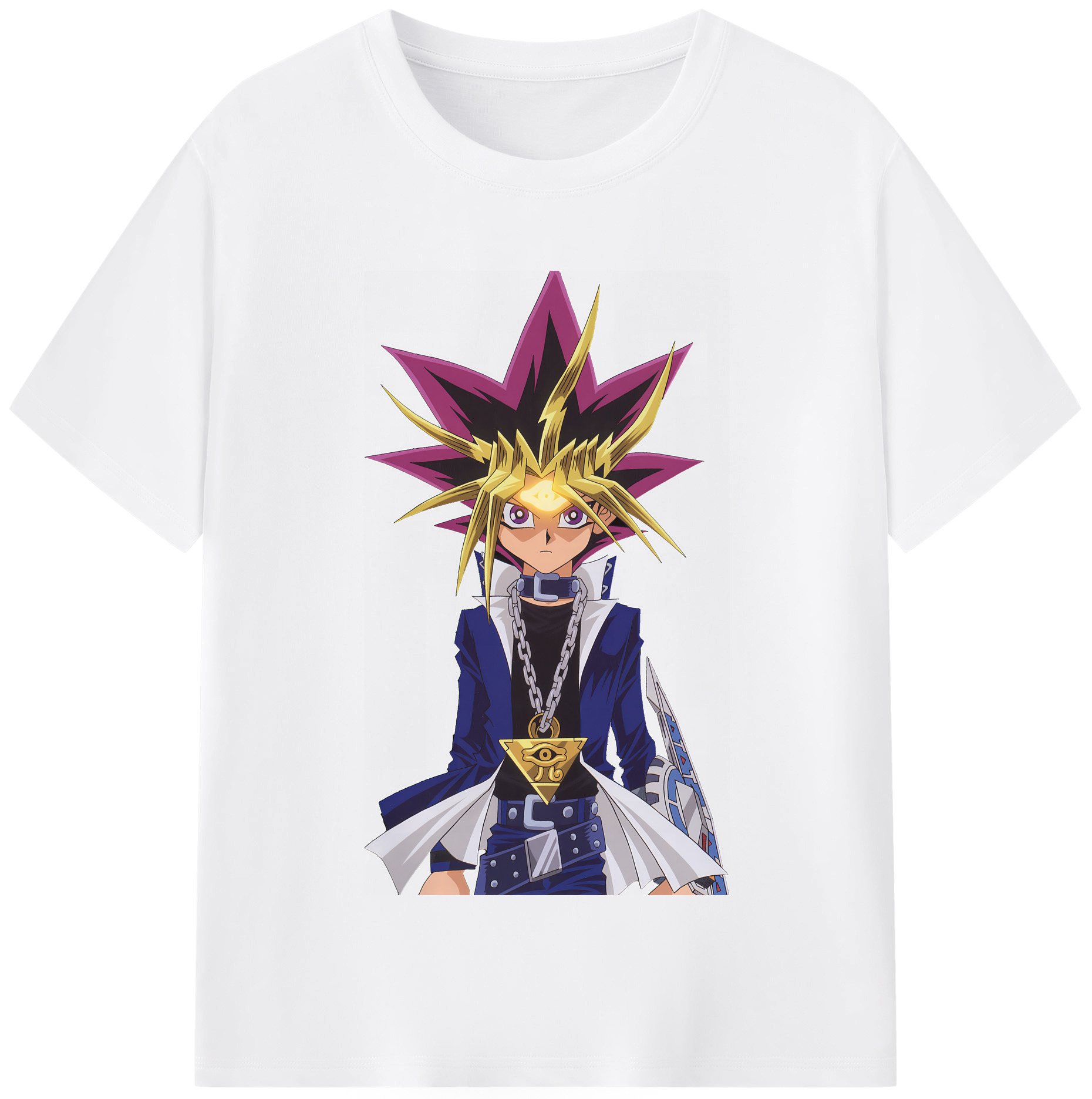 （画像用） 遊☆戯☆王 Yu-Gi-Oh! 綿100％半袖Tシャツ（フロントプリント）