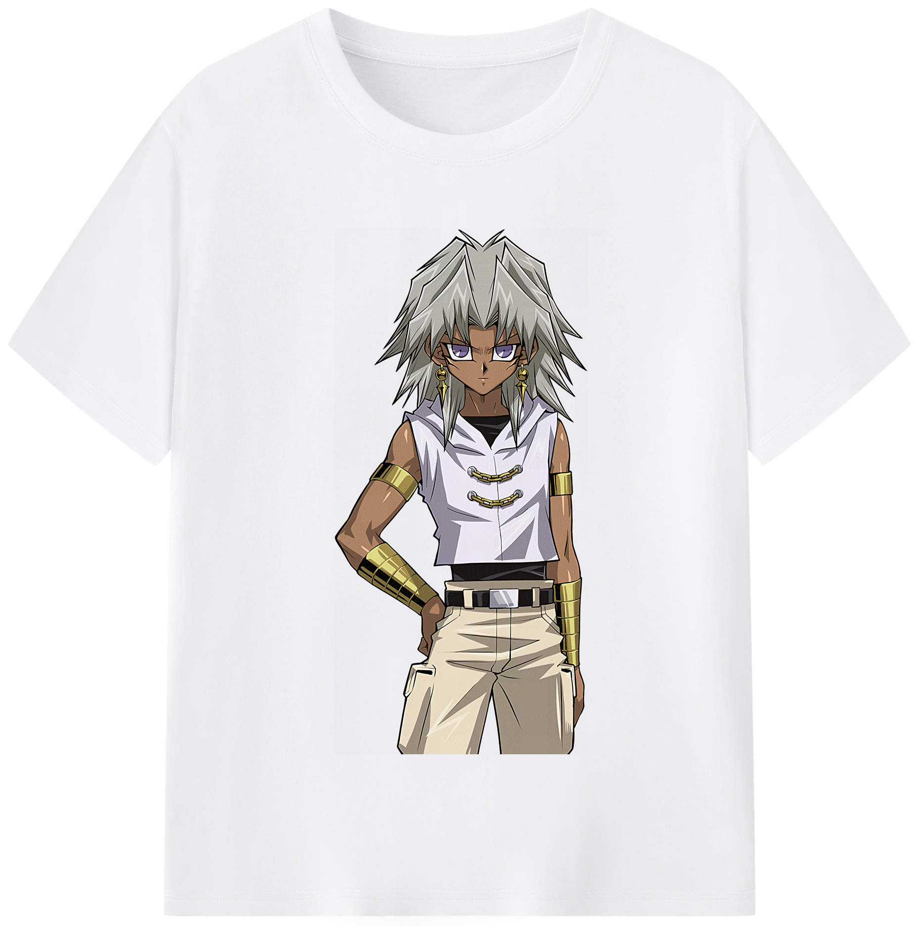 （画像用） 遊☆戯☆王 Yu-Gi-Oh! 綿100％半袖Tシャツ（フロントプリント）