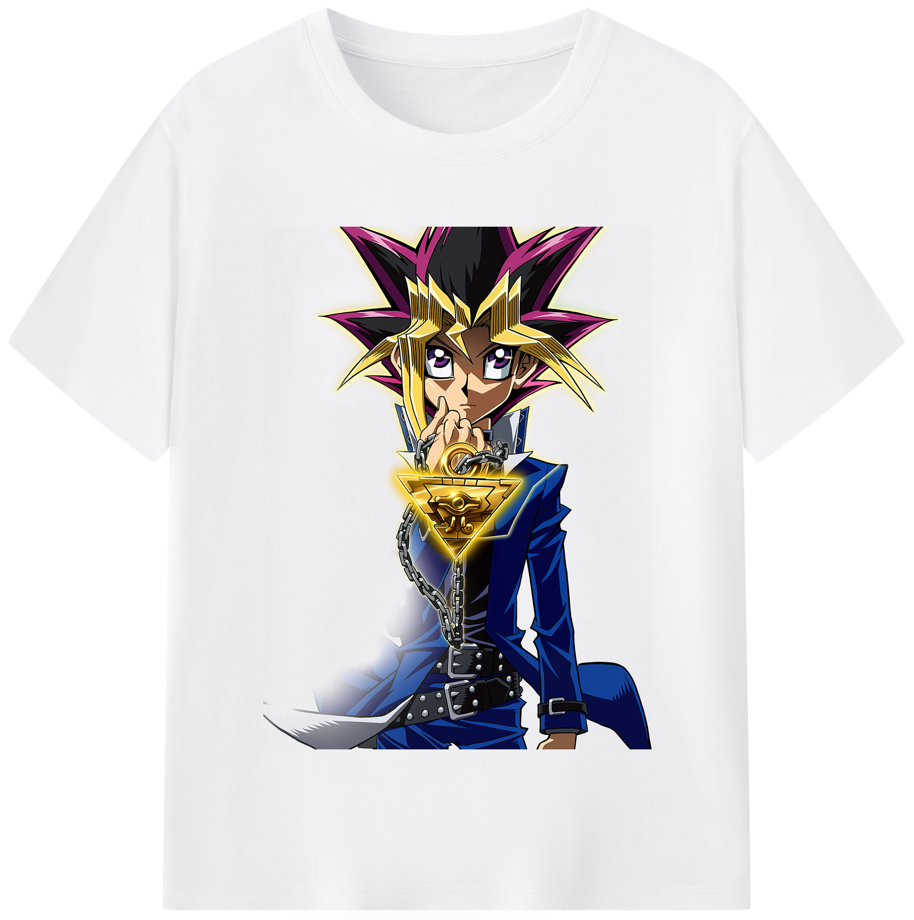 （画像用） 遊☆戯☆王 Yu-Gi-Oh! 綿100％半袖Tシャツ（フロントプリント）