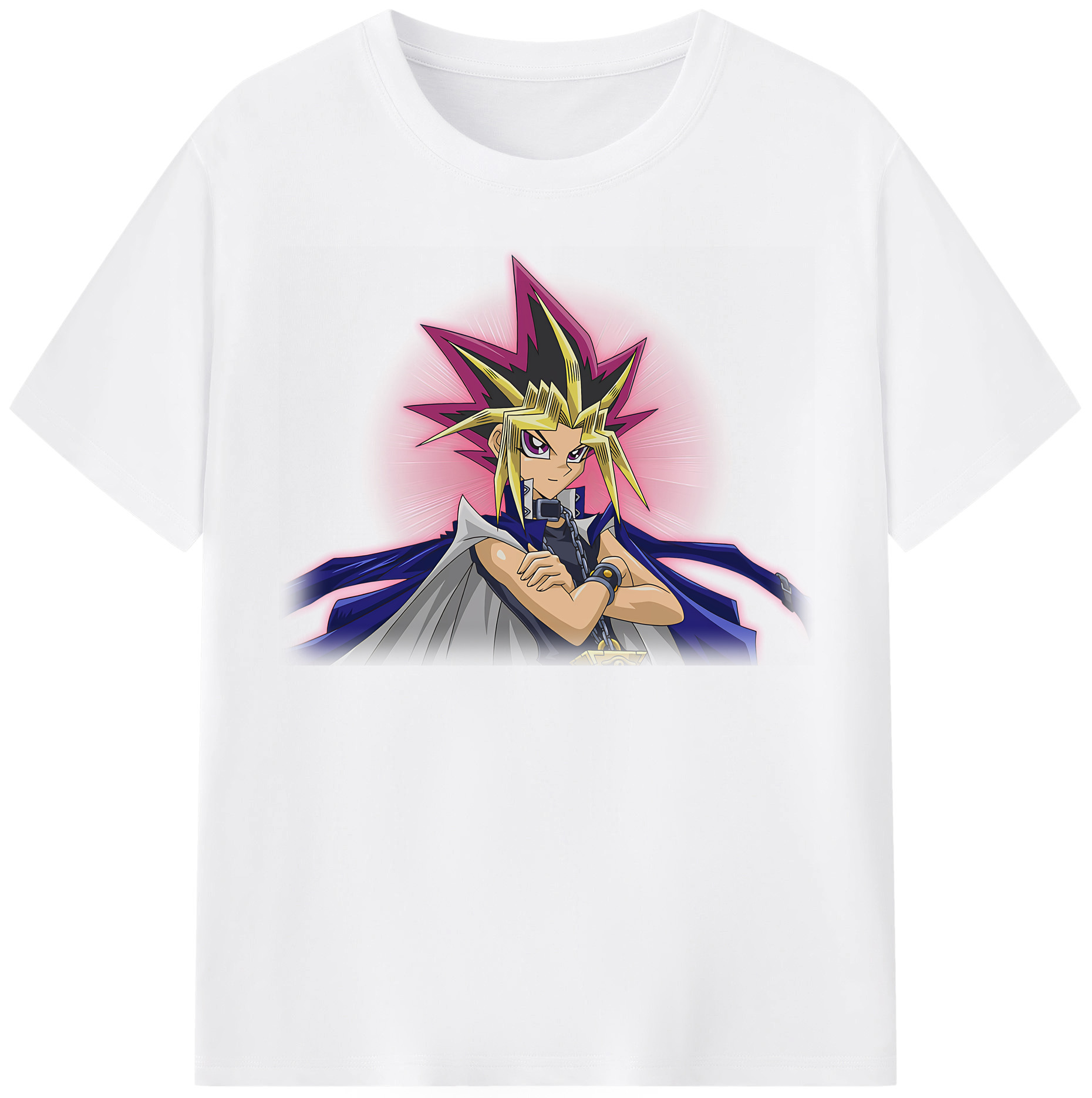 （画像用） 遊☆戯☆王 Yu-Gi-Oh! 綿100％半袖Tシャツ（フロントプリント）
