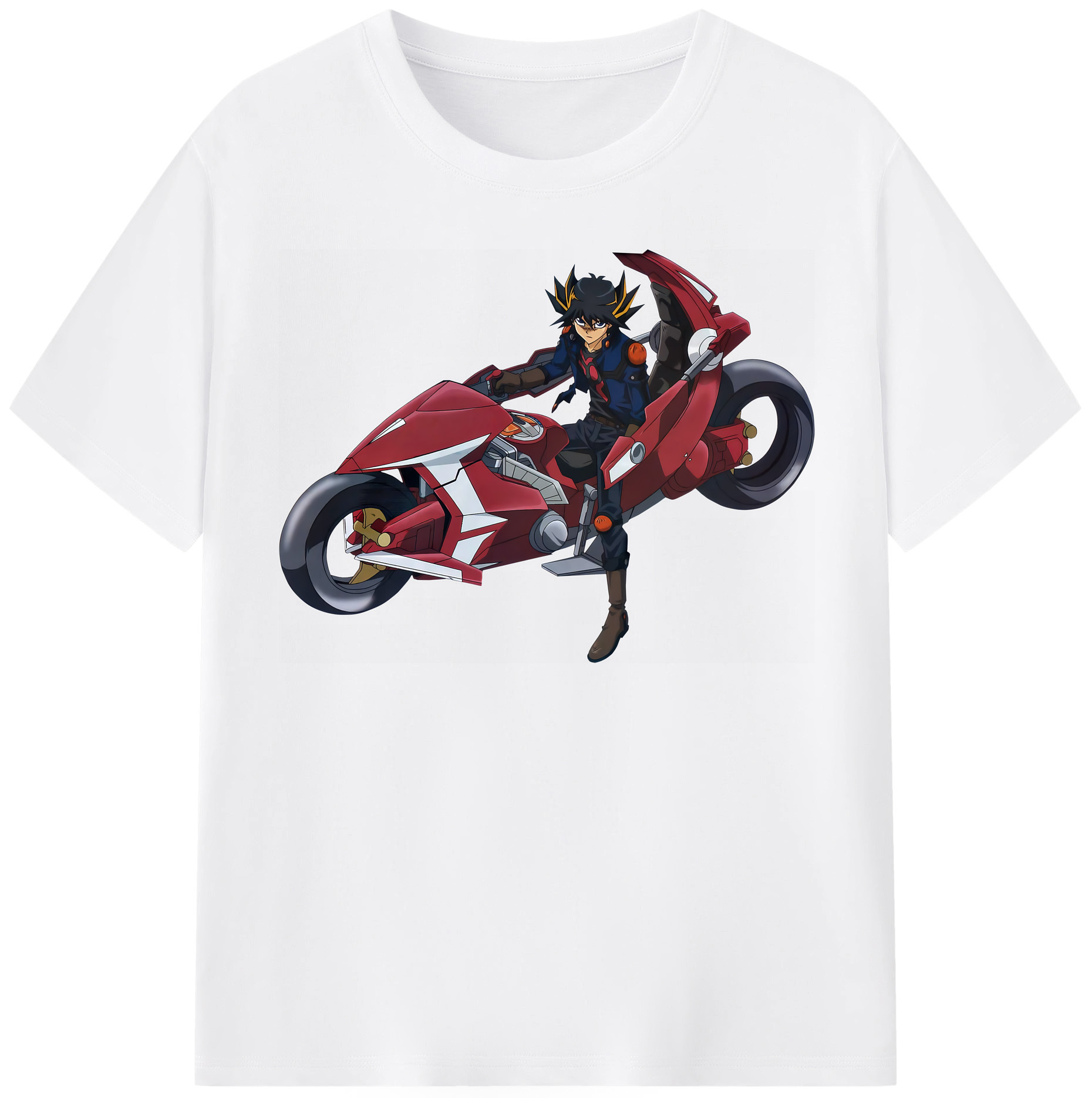 （画像用） 遊☆戯☆王 Yu-Gi-Oh! 綿100％半袖Tシャツ（フロントプリント）