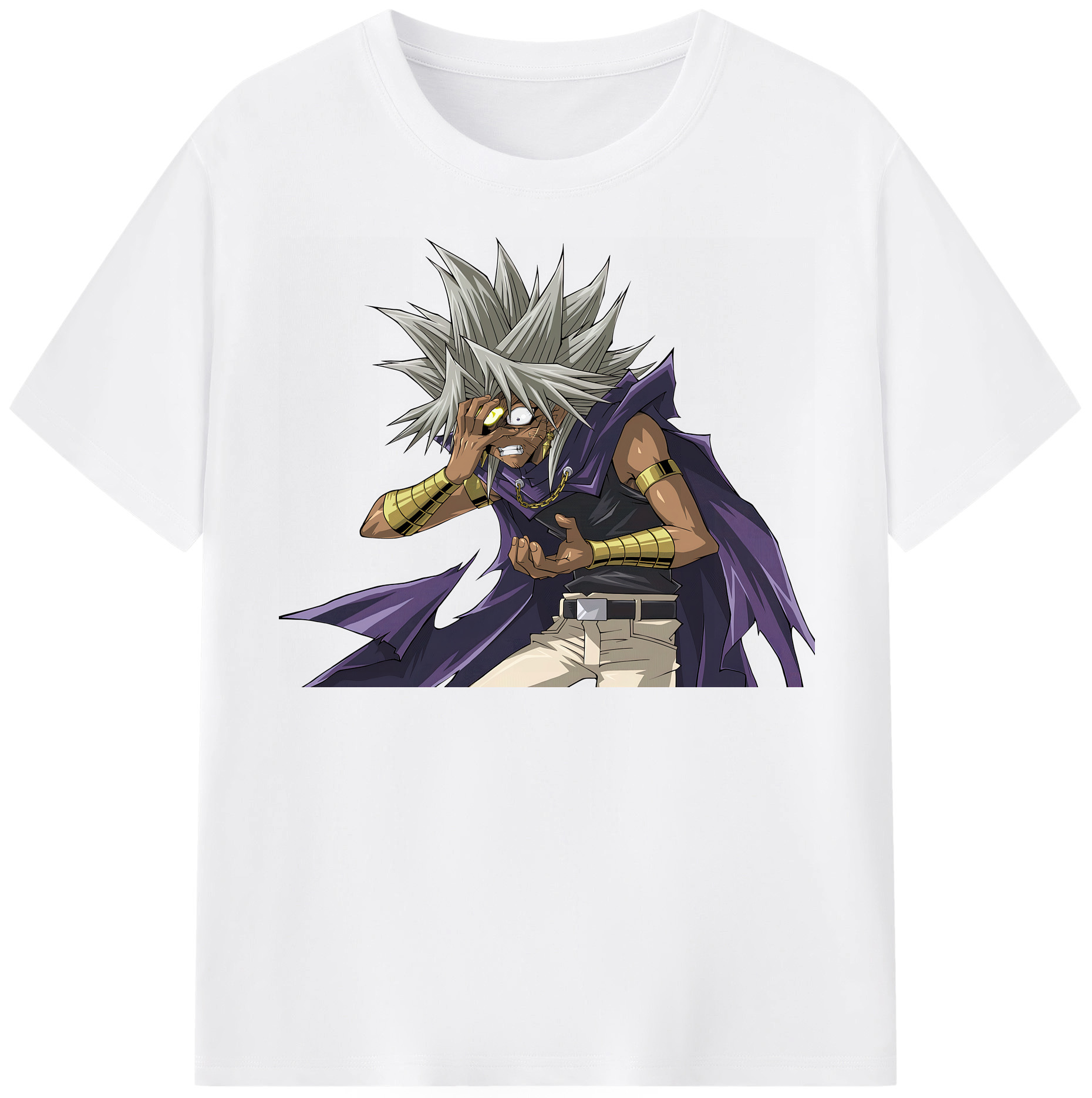 （画像用） 遊☆戯☆王 Yu-Gi-Oh! 綿100％半袖Tシャツ（フロントプリント）