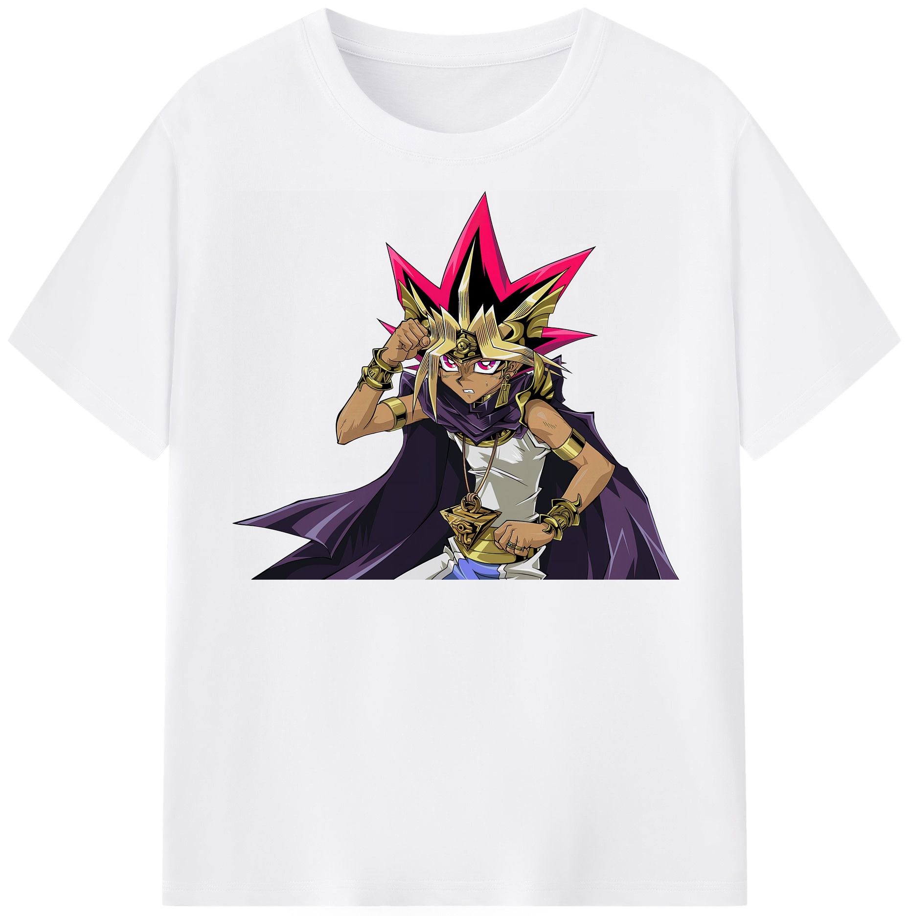 （画像用） 遊☆戯☆王 Yu-Gi-Oh! 綿100％半袖Tシャツ（フロントプリント）