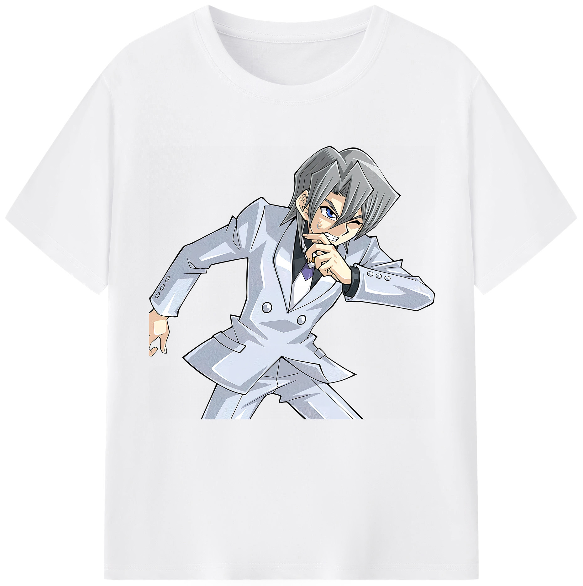 （画像用） 遊☆戯☆王 Yu-Gi-Oh! 綿100％半袖Tシャツ（フロントプリント）