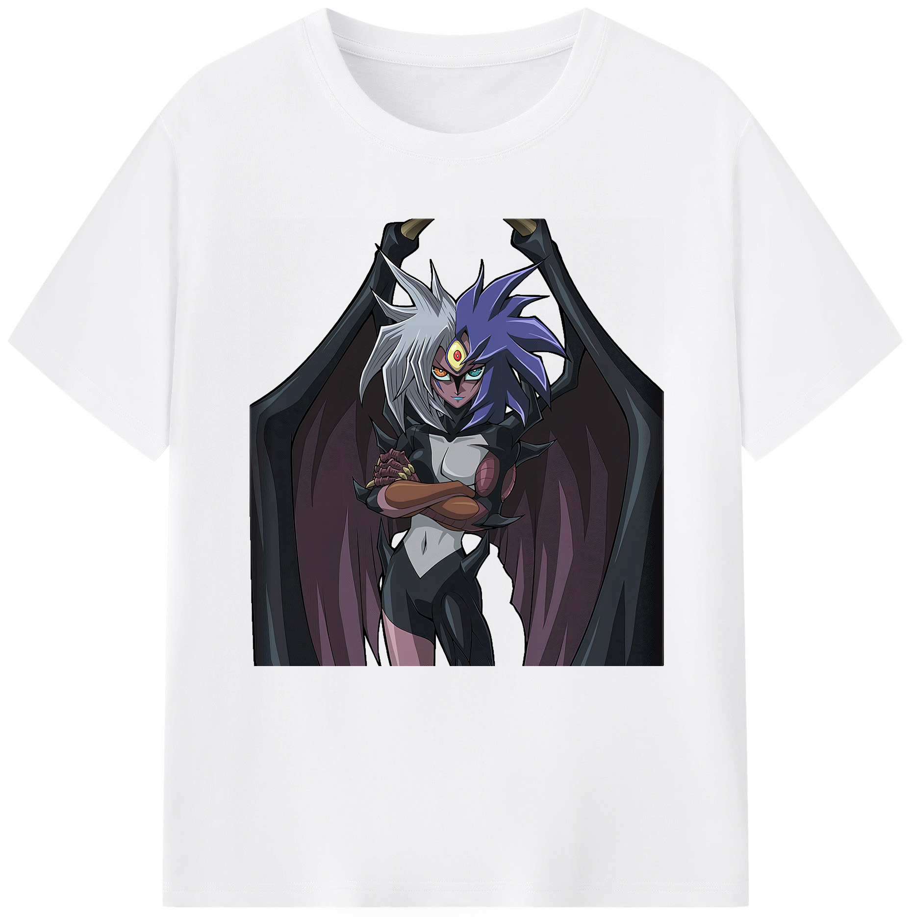 （画像用） 遊☆戯☆王 Yu-Gi-Oh! 綿100％半袖Tシャツ（フロントプリント）