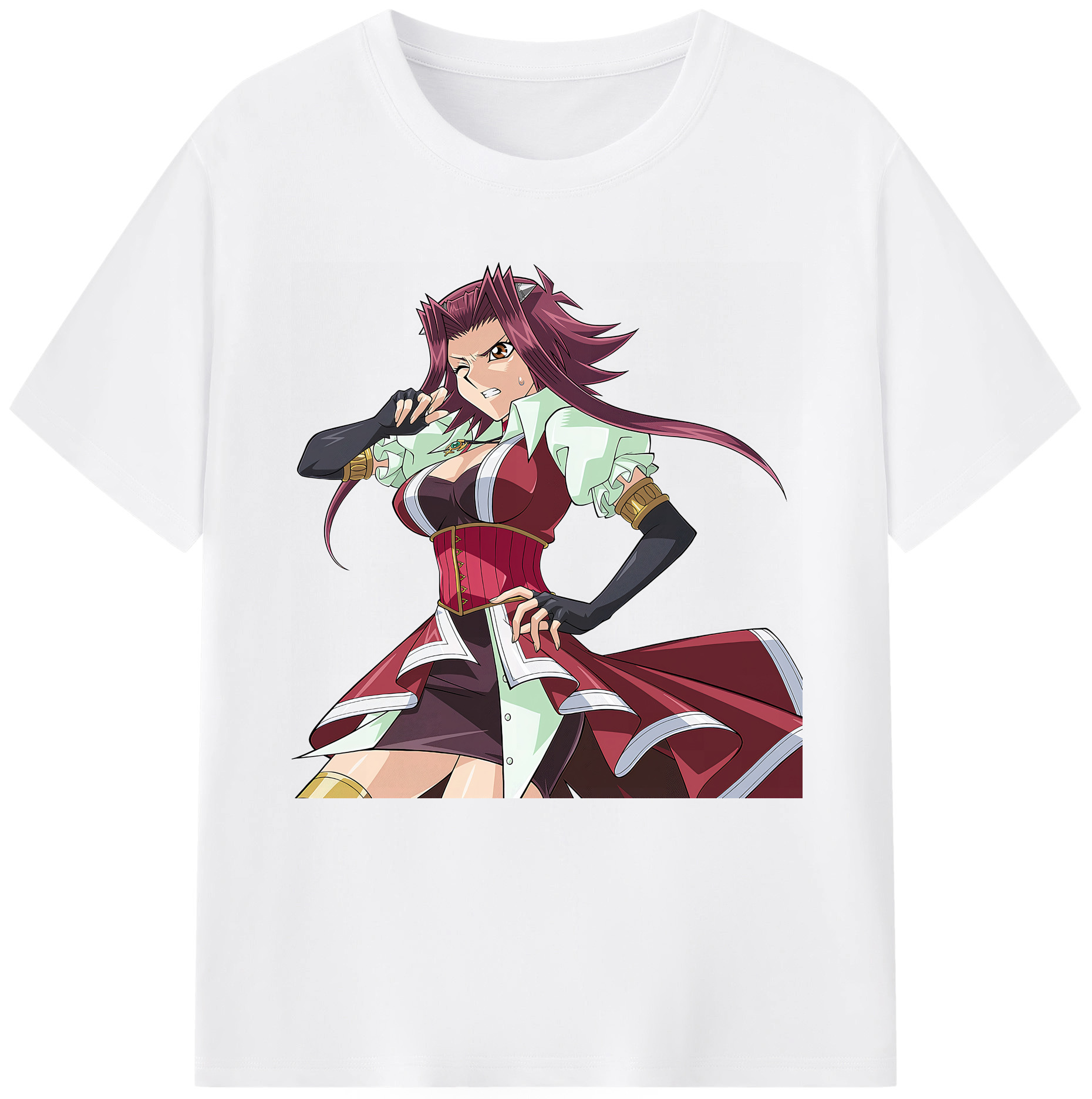（画像用） 遊☆戯☆王 Yu-Gi-Oh! 綿100％半袖Tシャツ（フロントプリント）