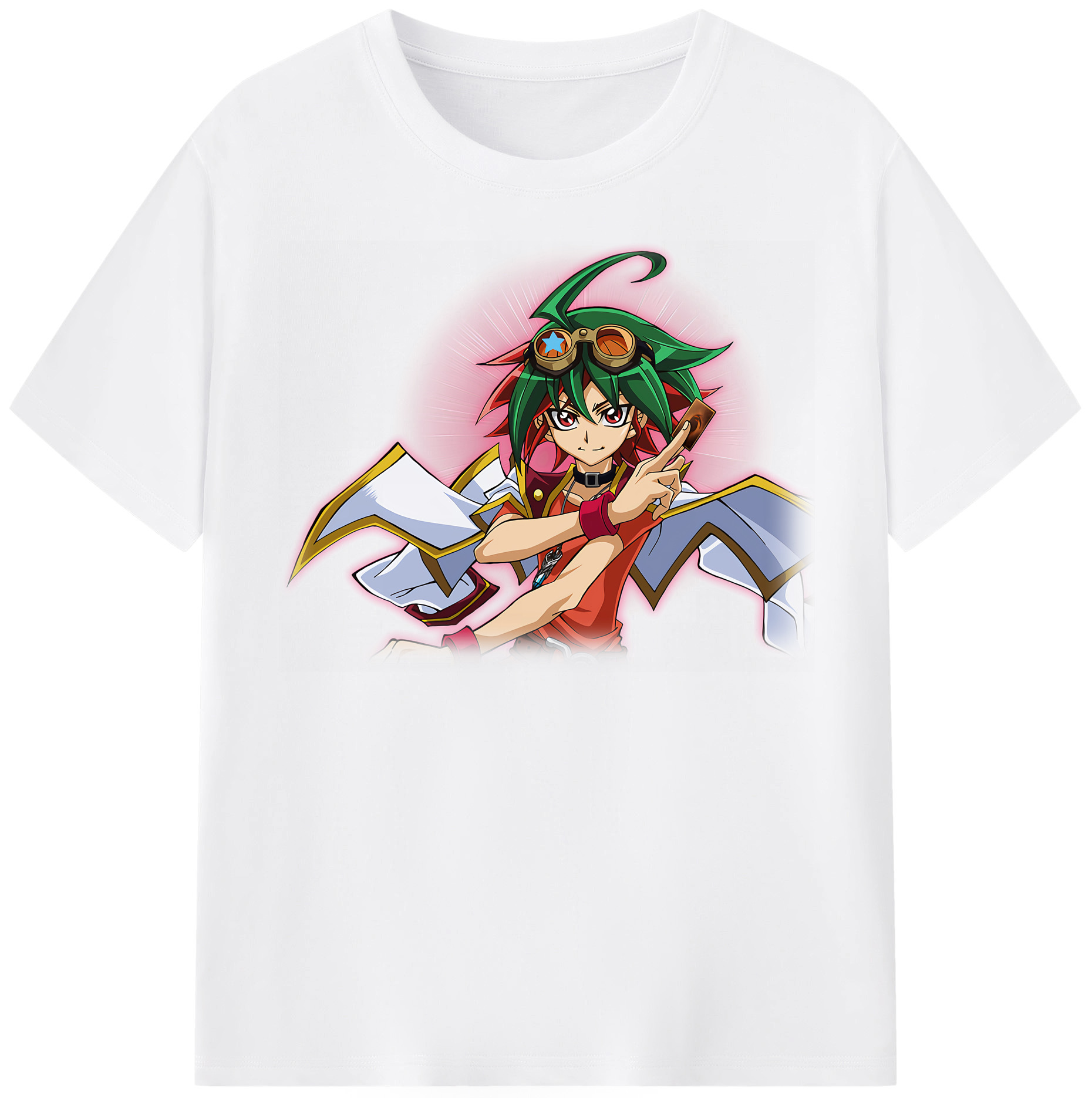 （画像用） 遊☆戯☆王 Yu-Gi-Oh! 綿100％半袖Tシャツ（フロントプリント）