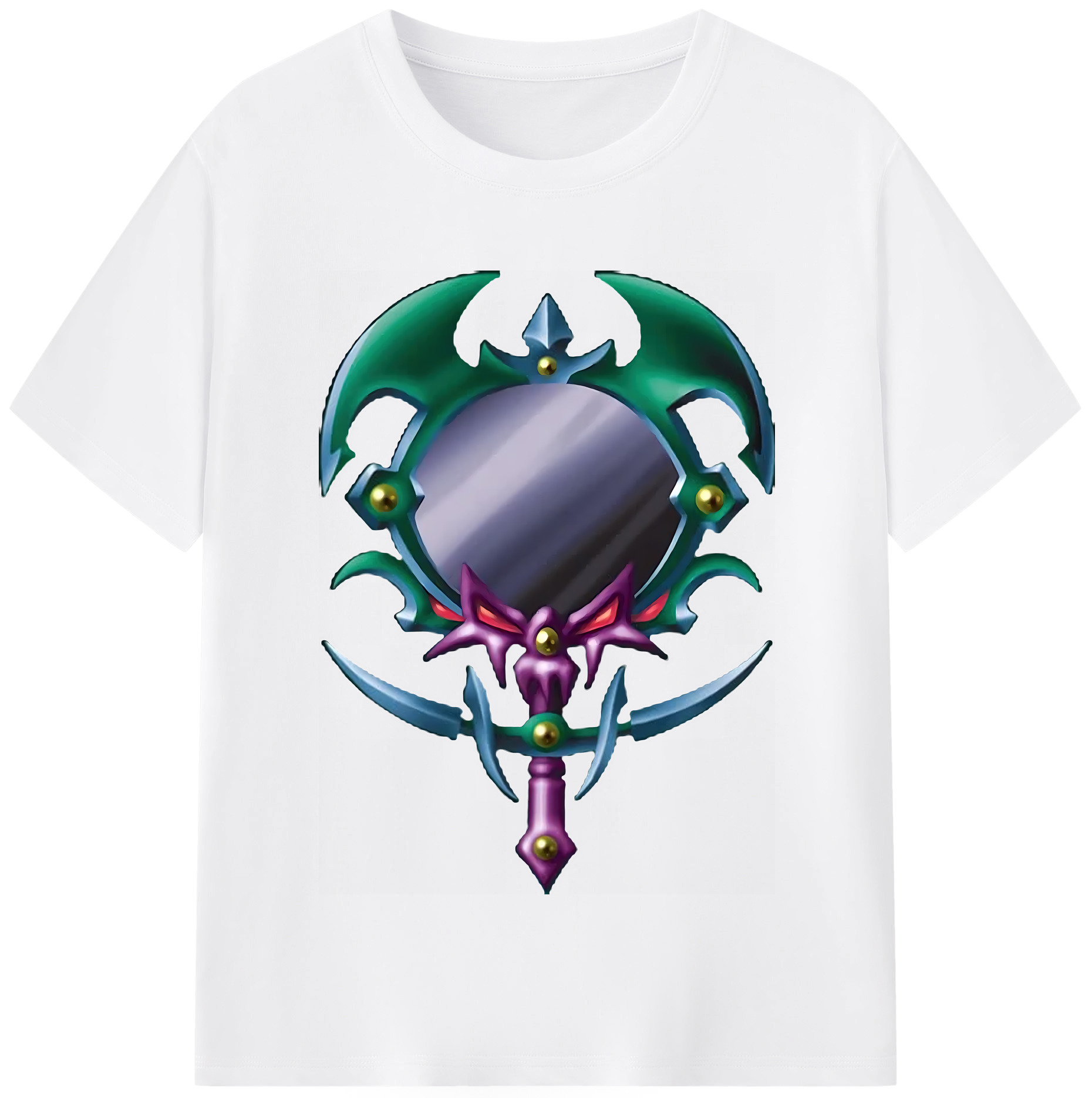 （画像用） 遊☆戯☆王 Yu-Gi-Oh! 綿100％半袖Tシャツ（フロントプリント）