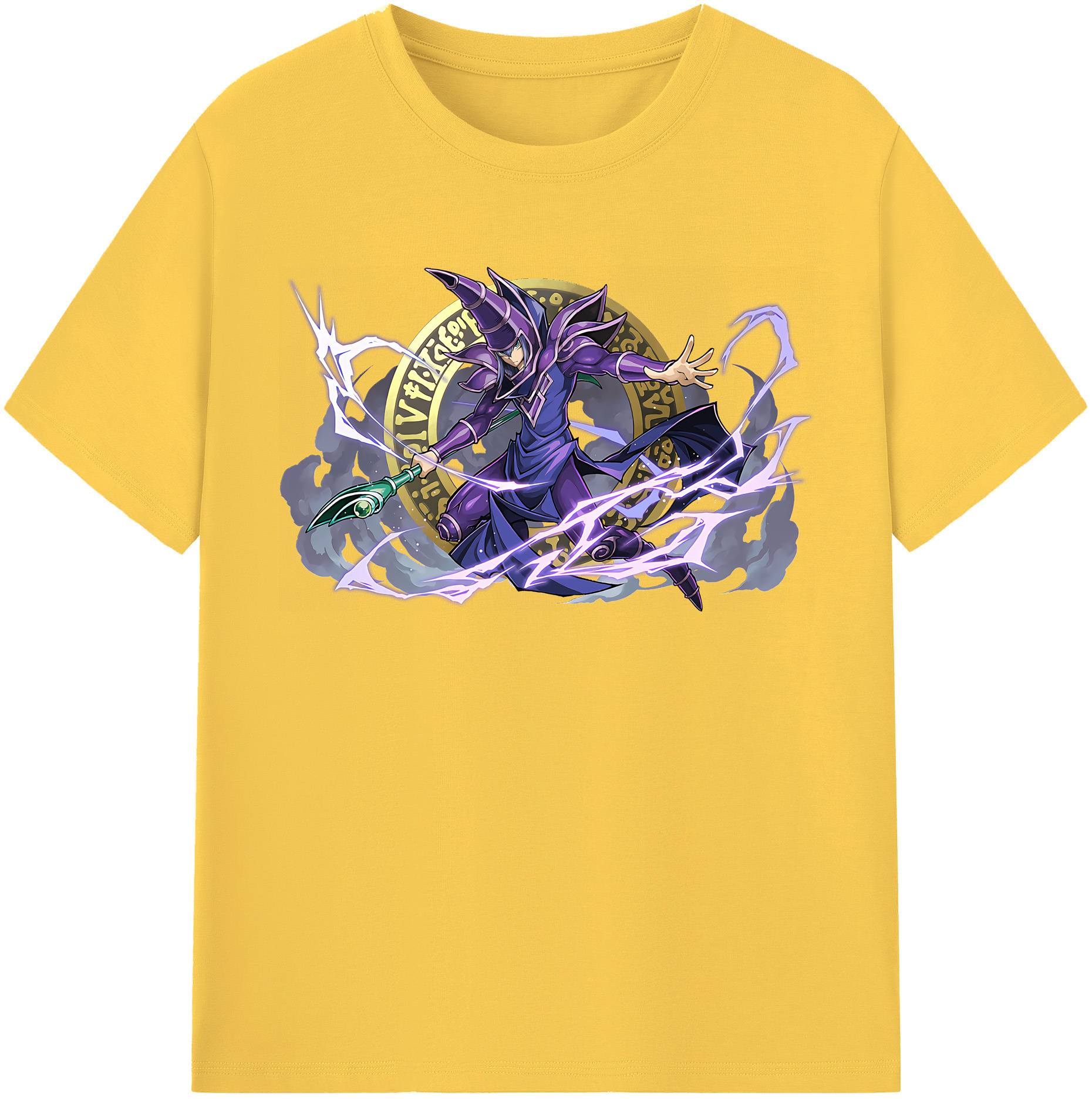（画像用） 遊☆戯☆王 Yu-Gi-Oh! 綿100％半袖Tシャツ（フロントプリント）