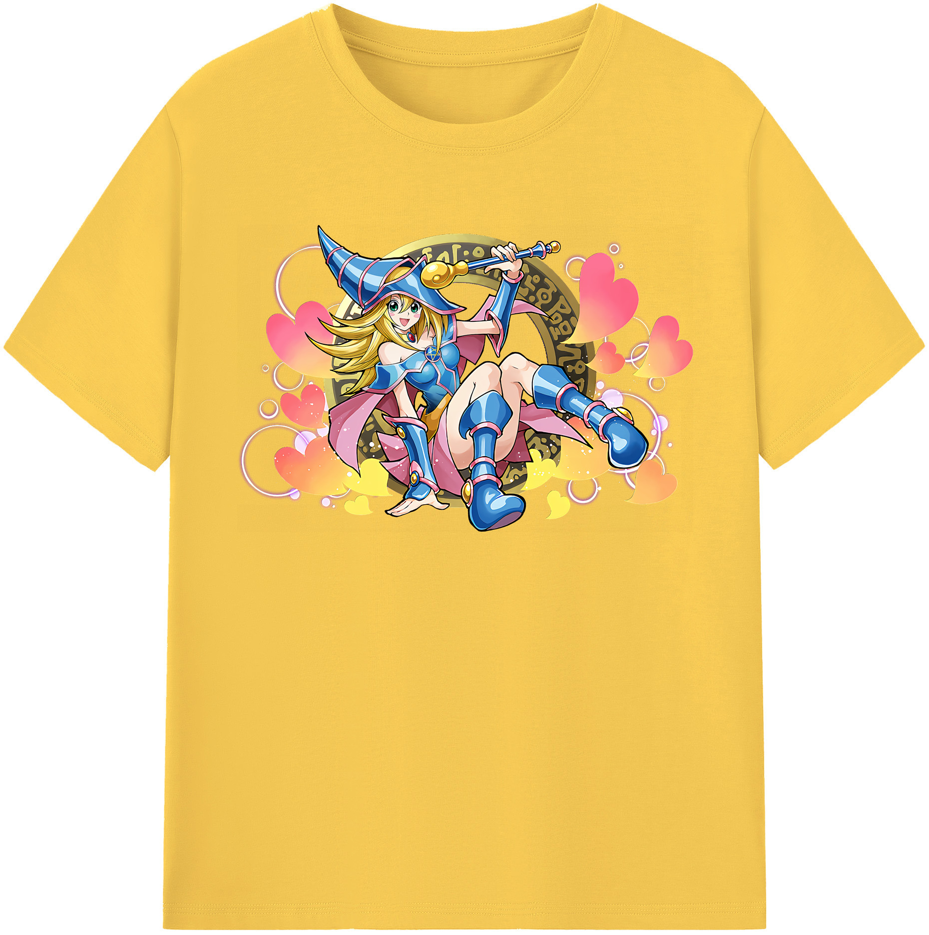 （画像用） 遊☆戯☆王 Yu-Gi-Oh! 綿100％半袖Tシャツ（フロントプリント）