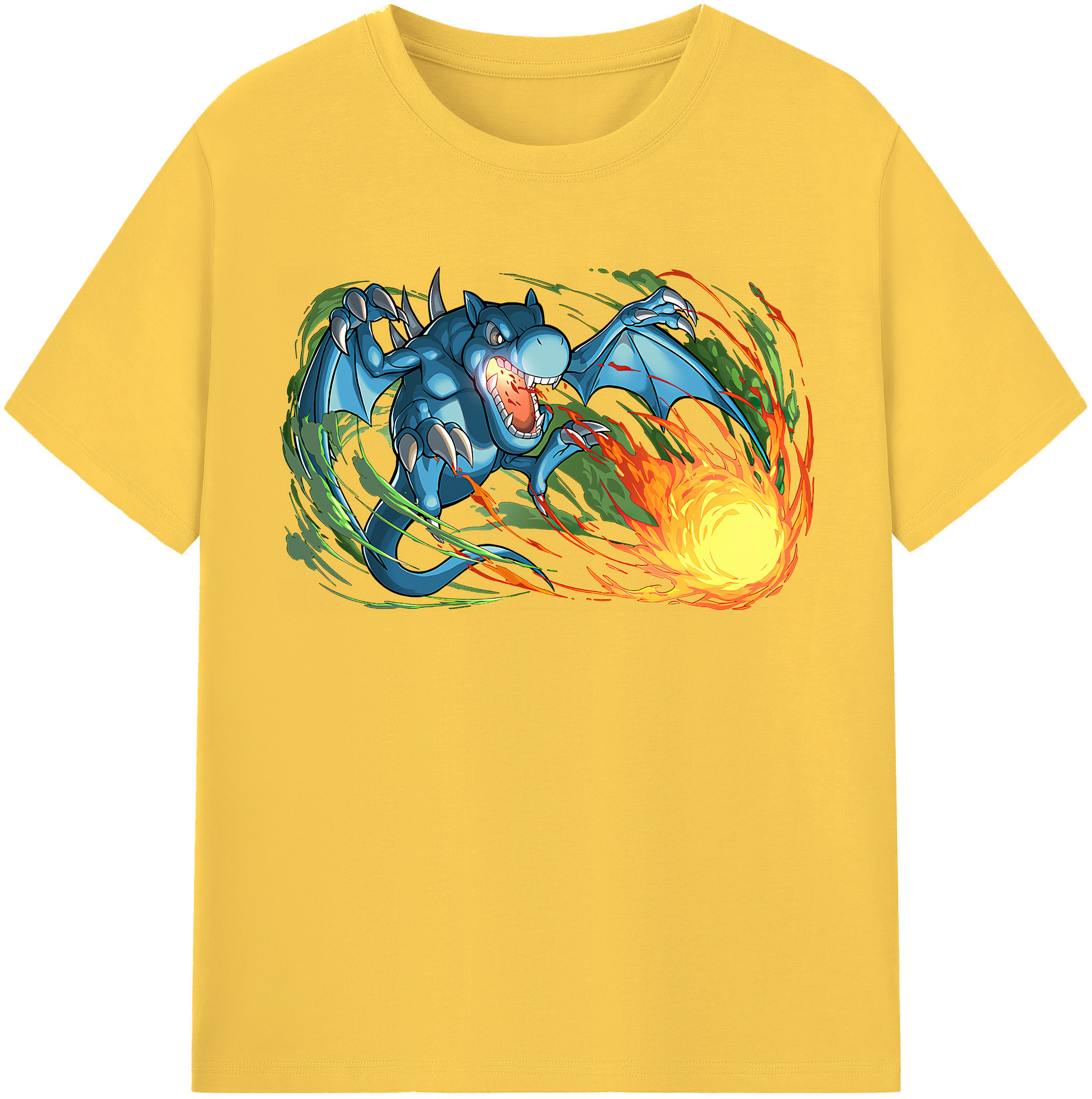 （画像用） 遊☆戯☆王 Yu-Gi-Oh! 綿100％半袖Tシャツ（フロントプリント）