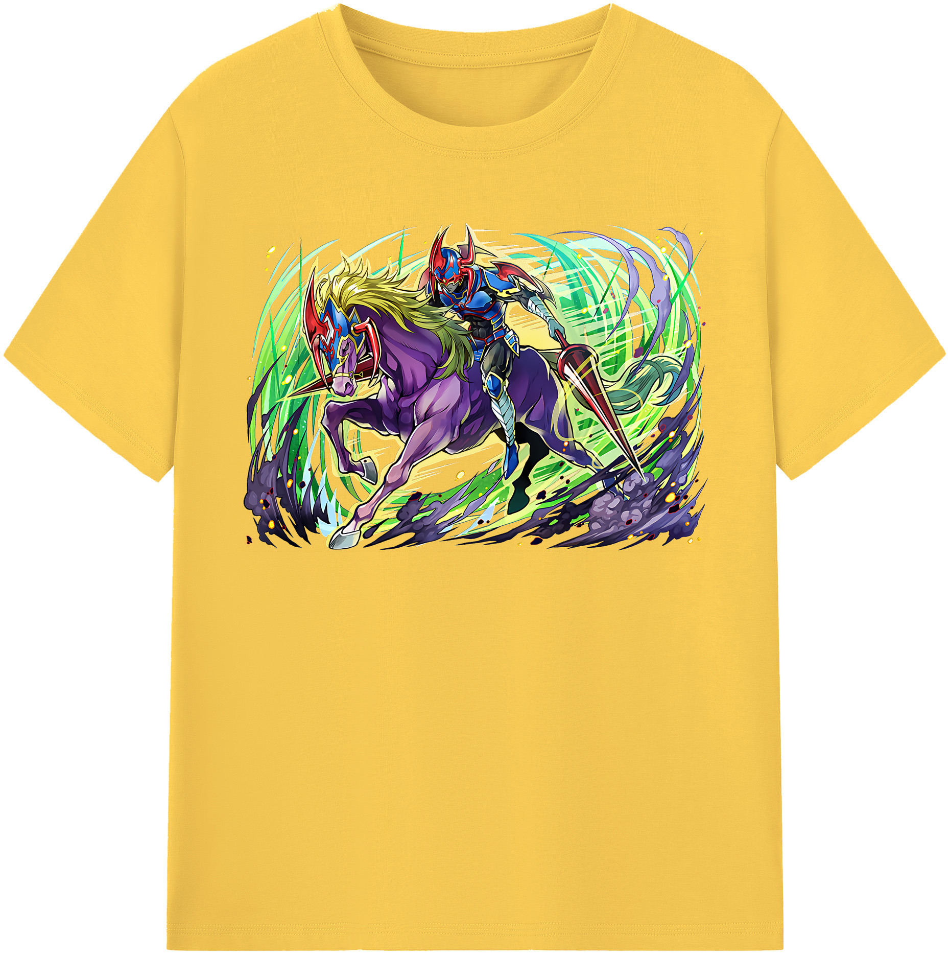 （画像用） 遊☆戯☆王 Yu-Gi-Oh! 綿100％半袖Tシャツ（フロントプリント）
