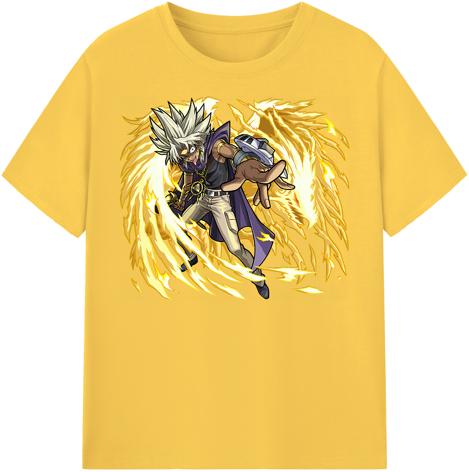 （画像用） 遊☆戯☆王 Yu-Gi-Oh! 綿100％半袖Tシャツ（フロントプリント）