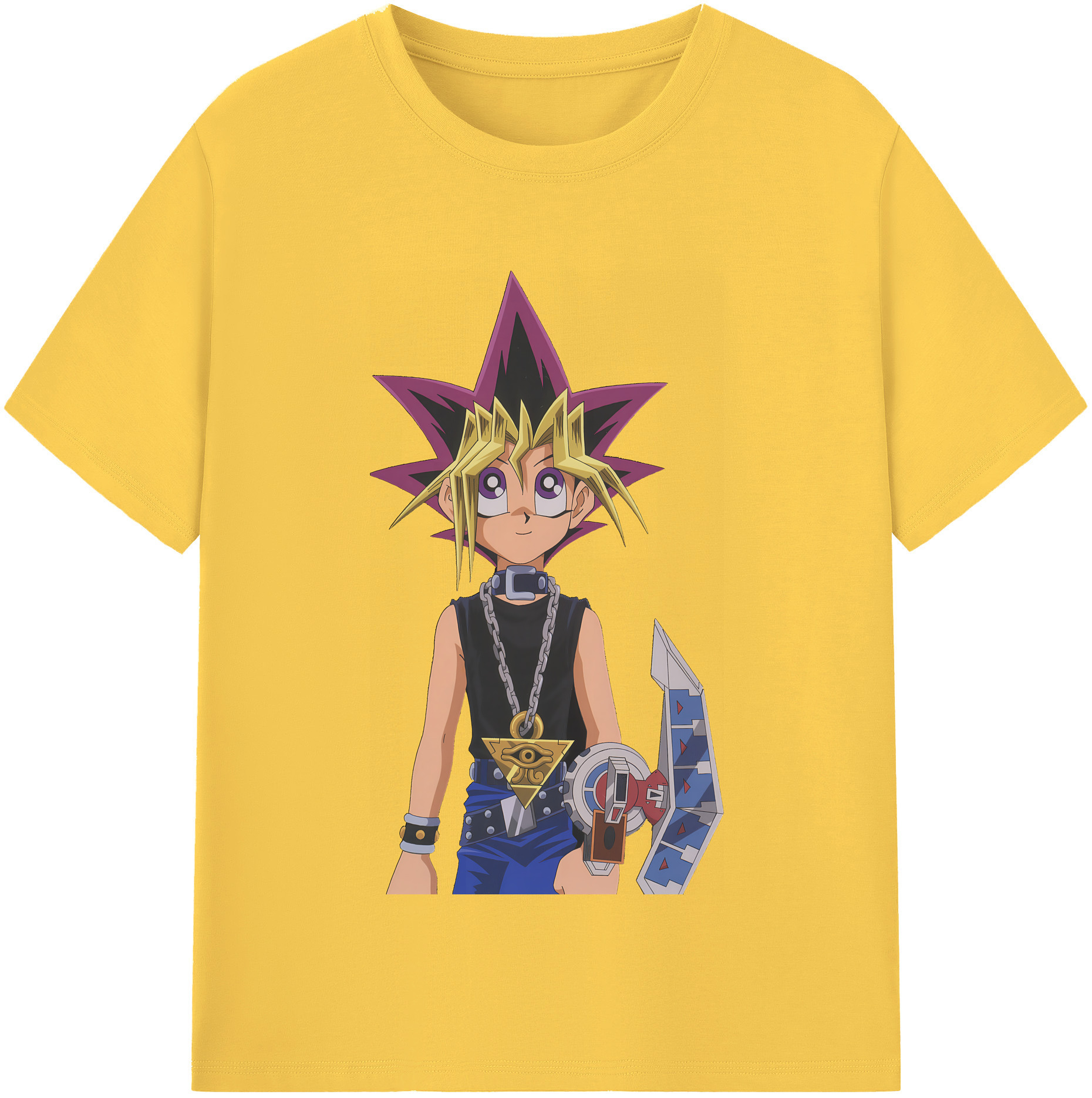 （画像用） 遊☆戯☆王 Yu-Gi-Oh! 綿100％半袖Tシャツ（フロントプリント）