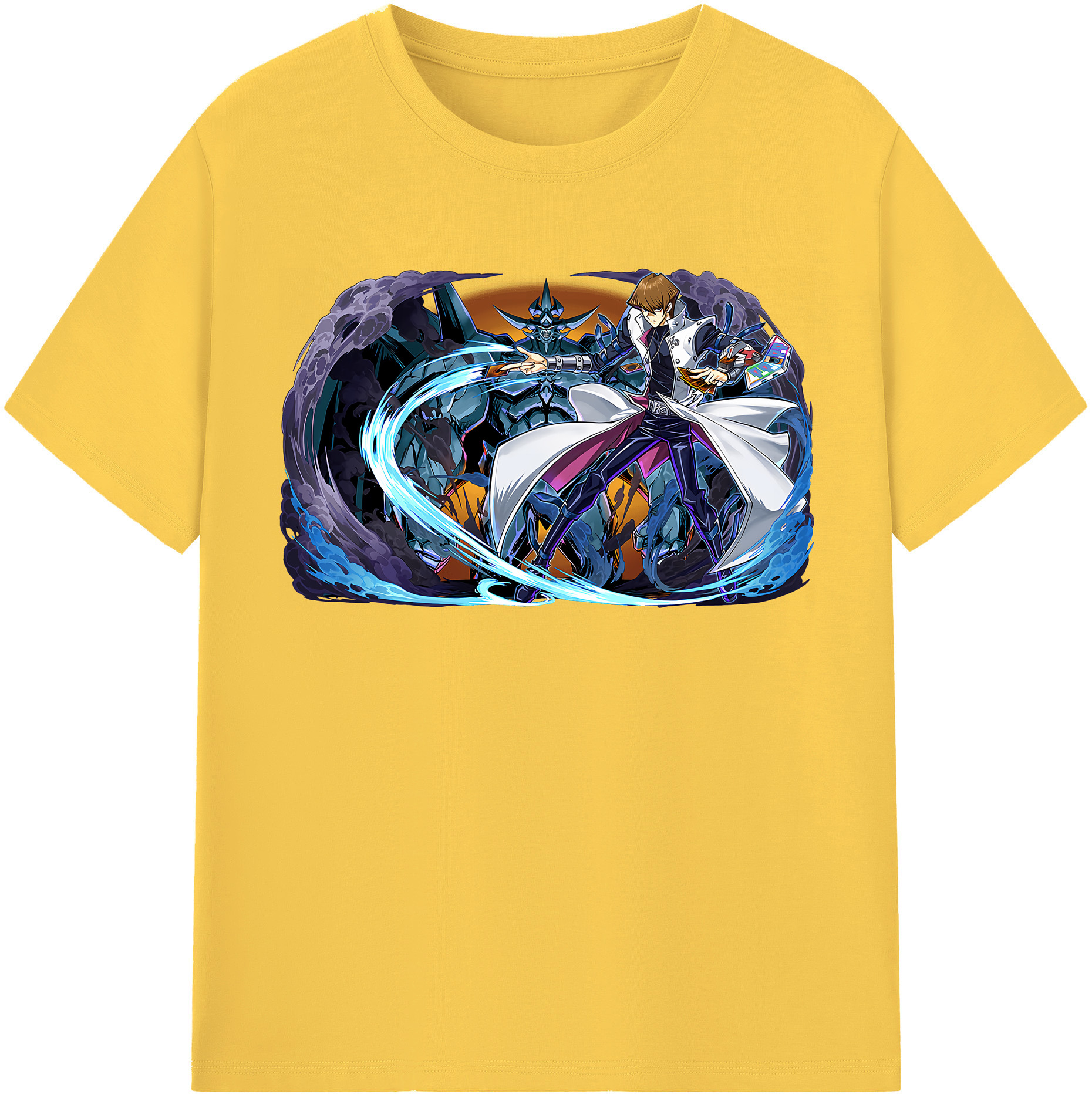 （画像用） 遊☆戯☆王 Yu-Gi-Oh! 綿100％半袖Tシャツ（フロントプリント）
