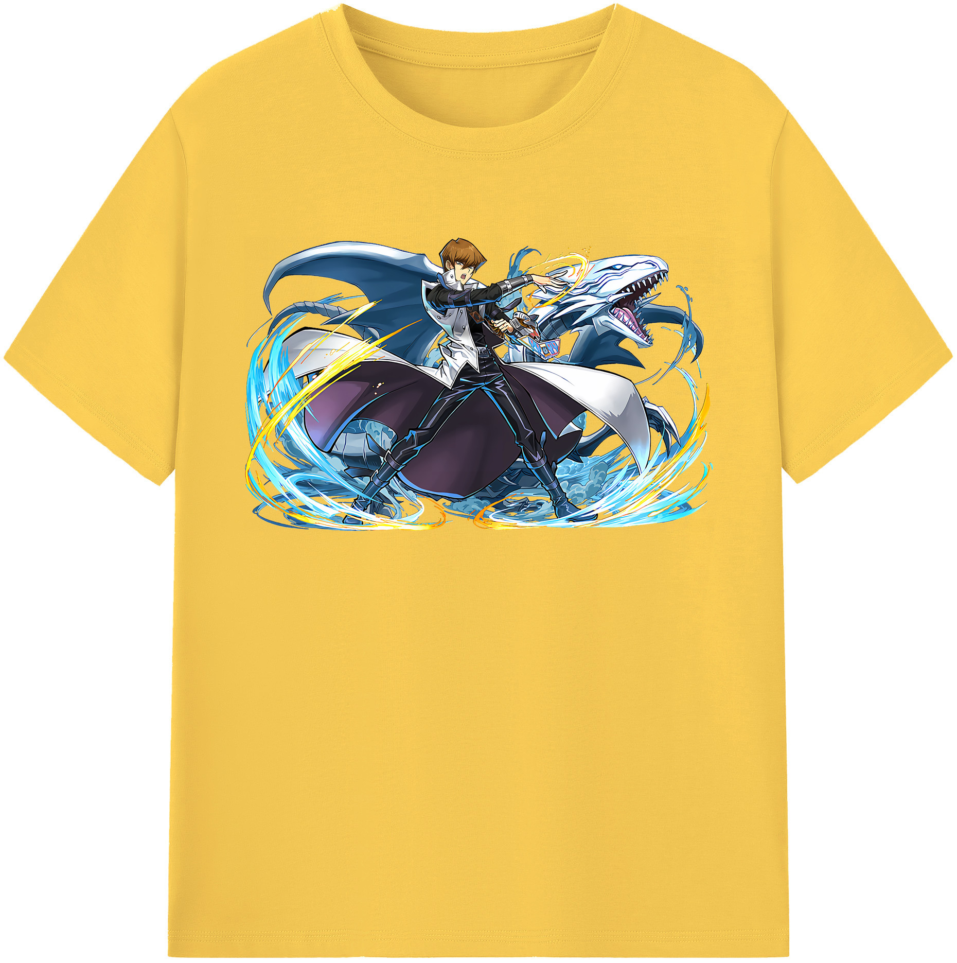 （画像用） 遊☆戯☆王 Yu-Gi-Oh! 綿100％半袖Tシャツ（フロントプリント）