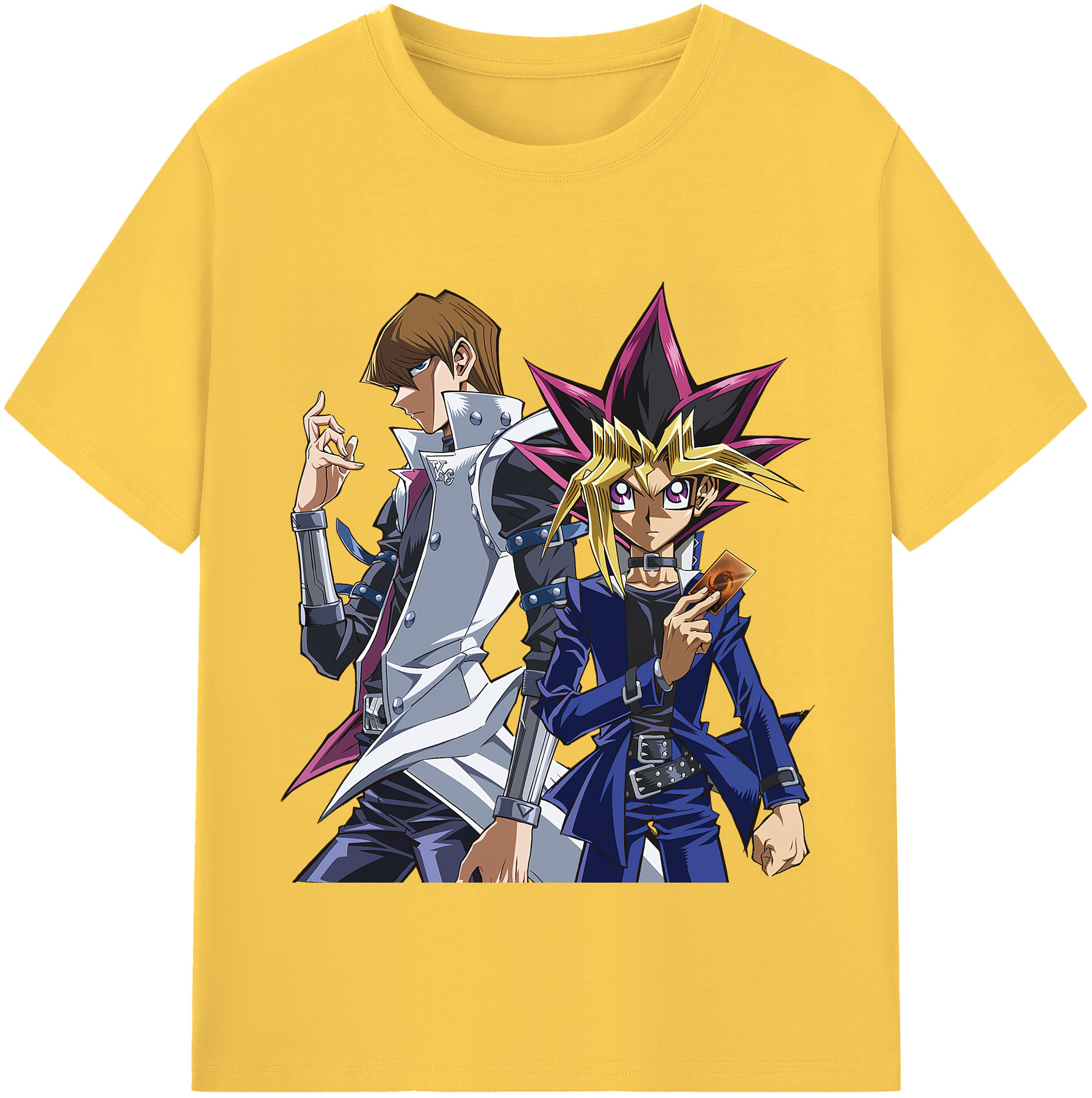 （画像用） 遊☆戯☆王 Yu-Gi-Oh! 綿100％半袖Tシャツ（フロントプリント）
