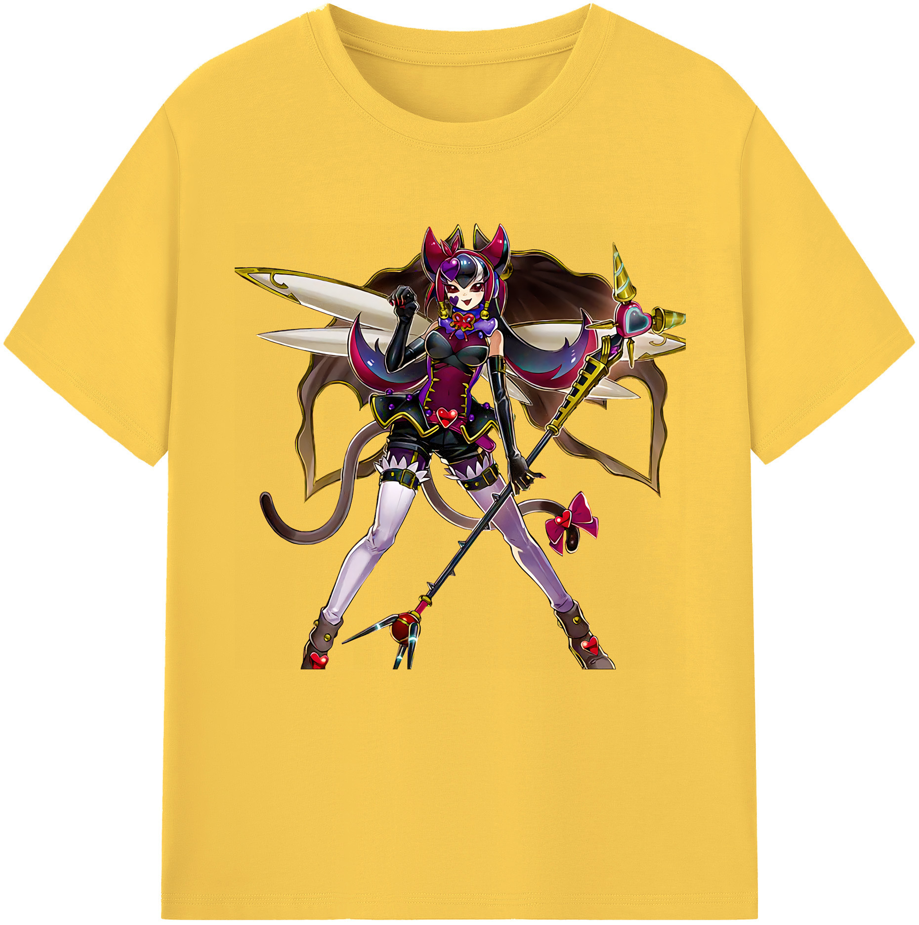 （画像用） 遊☆戯☆王 Yu-Gi-Oh! 綿100％半袖Tシャツ（フロントプリント）