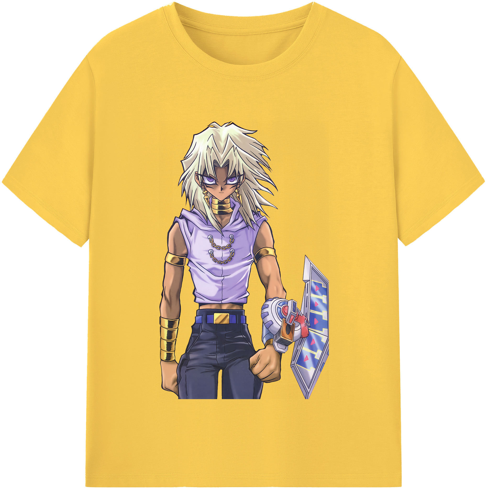 （画像用） 遊☆戯☆王 Yu-Gi-Oh! 綿100％半袖Tシャツ（フロントプリント）