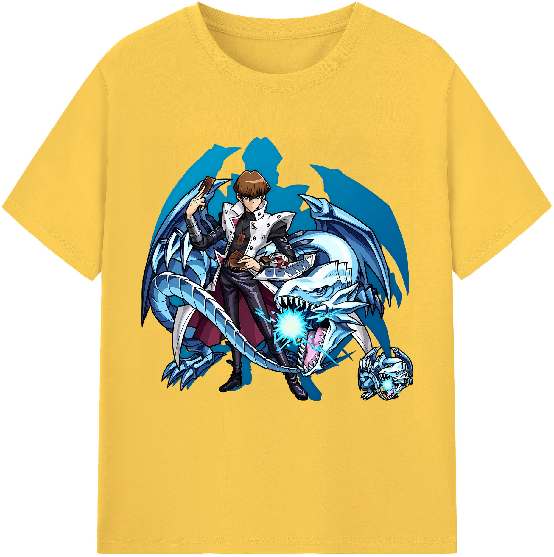（画像用） 遊☆戯☆王 Yu-Gi-Oh! 綿100％半袖Tシャツ（フロントプリント）