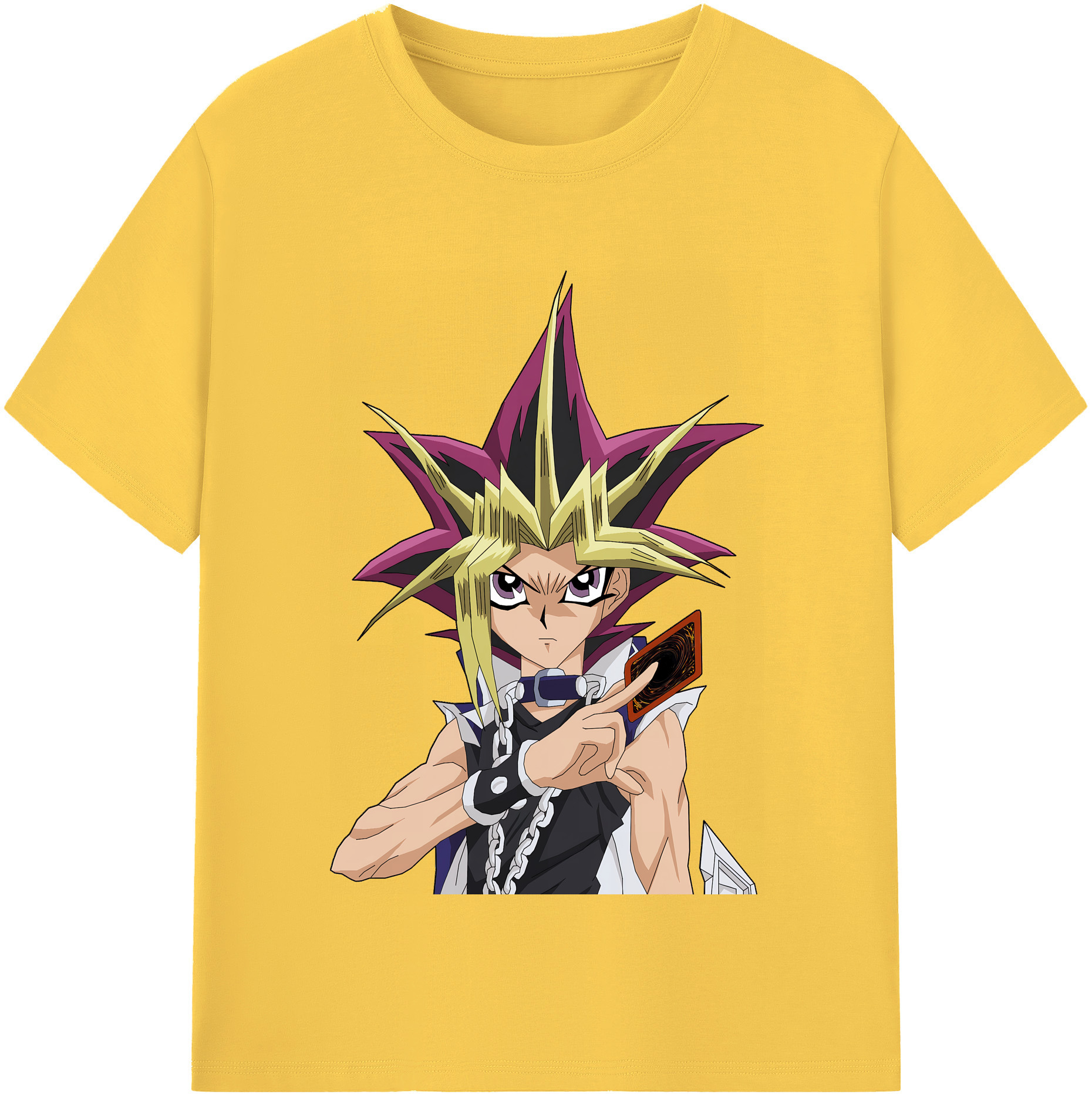 （画像用） 遊☆戯☆王 Yu-Gi-Oh! 綿100％半袖Tシャツ（フロントプリント）