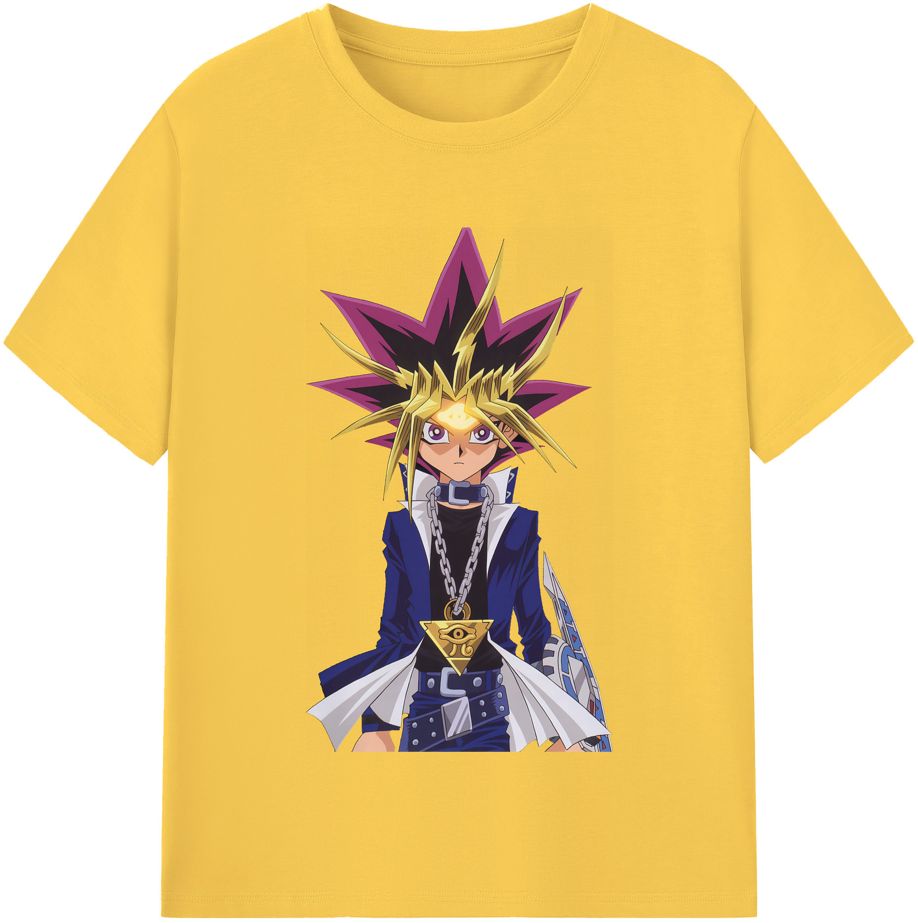 （画像用） 遊☆戯☆王 Yu-Gi-Oh! 綿100％半袖Tシャツ（フロントプリント）