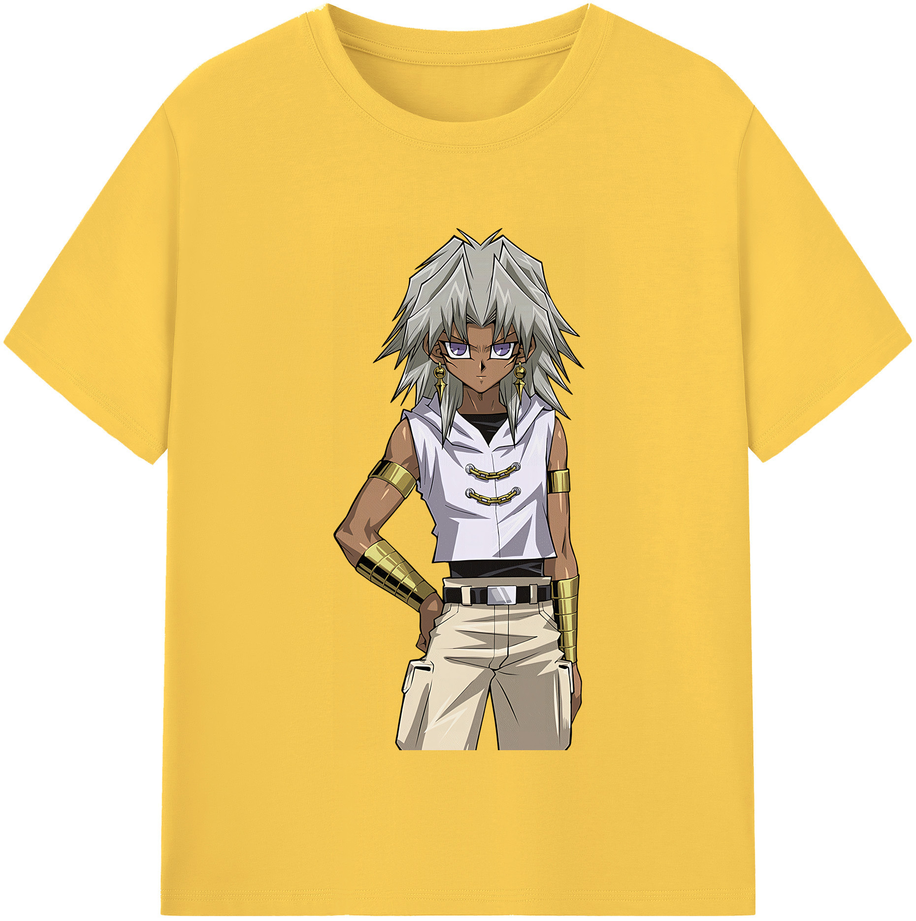 （画像用） 遊☆戯☆王 Yu-Gi-Oh! 綿100％半袖Tシャツ（フロントプリント）