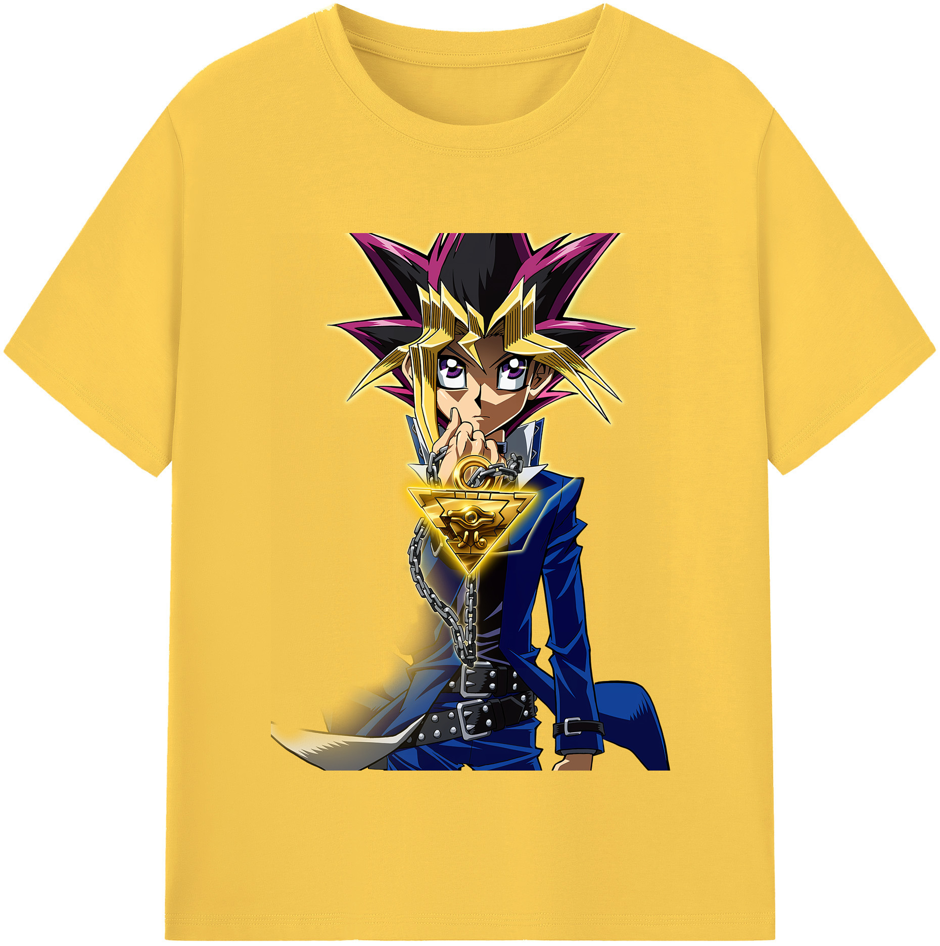 （画像用） 遊☆戯☆王 Yu-Gi-Oh! 綿100％半袖Tシャツ（フロントプリント）