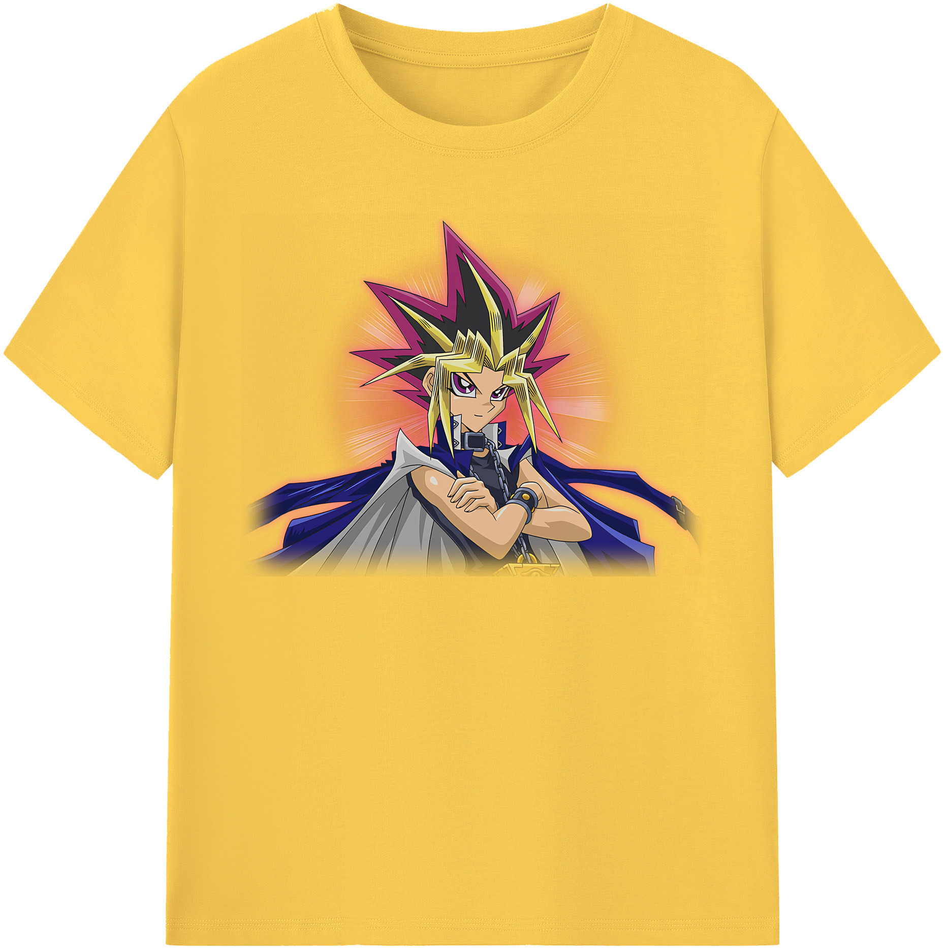 （画像用） 遊☆戯☆王 Yu-Gi-Oh! 綿100％半袖Tシャツ（フロントプリント）