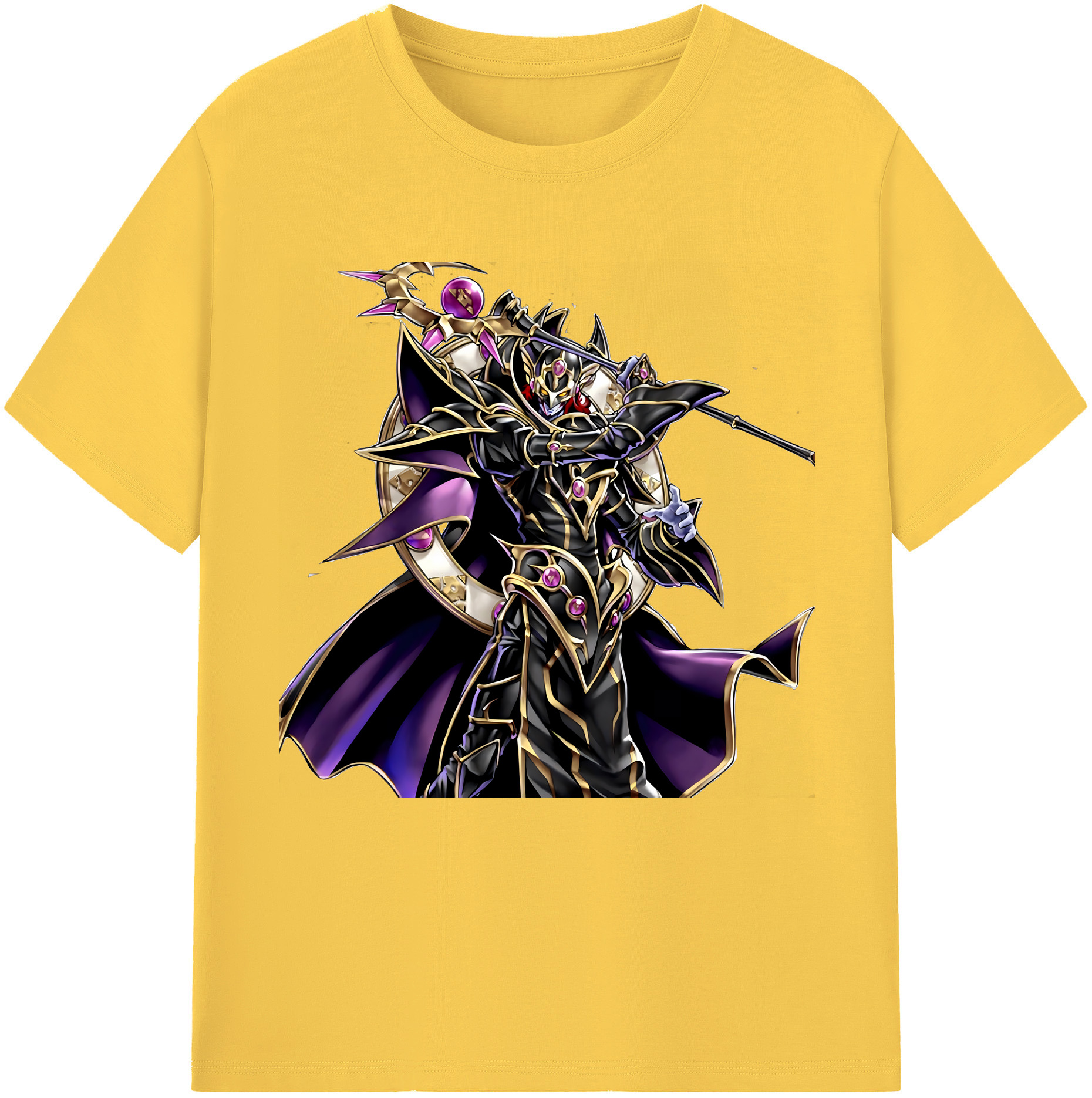 （画像用） 遊☆戯☆王 Yu-Gi-Oh! 綿100％半袖Tシャツ（フロントプリント）