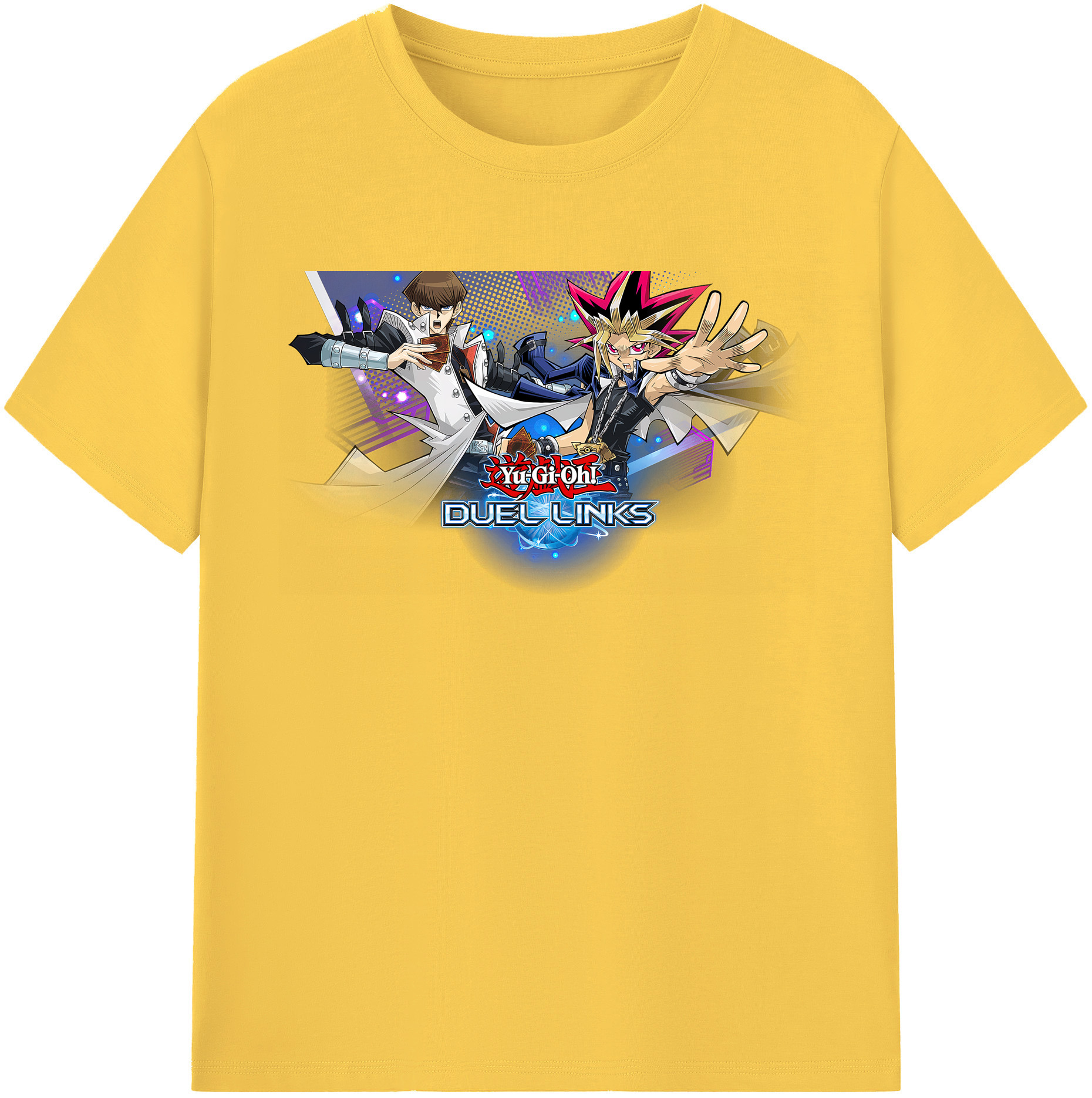 （画像用） 遊☆戯☆王 Yu-Gi-Oh! 綿100％半袖Tシャツ（フロントプリント）