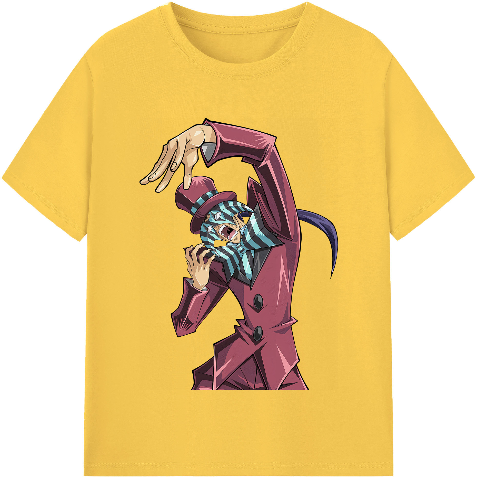 （画像用） 遊☆戯☆王 Yu-Gi-Oh! 綿100％半袖Tシャツ（フロントプリント）