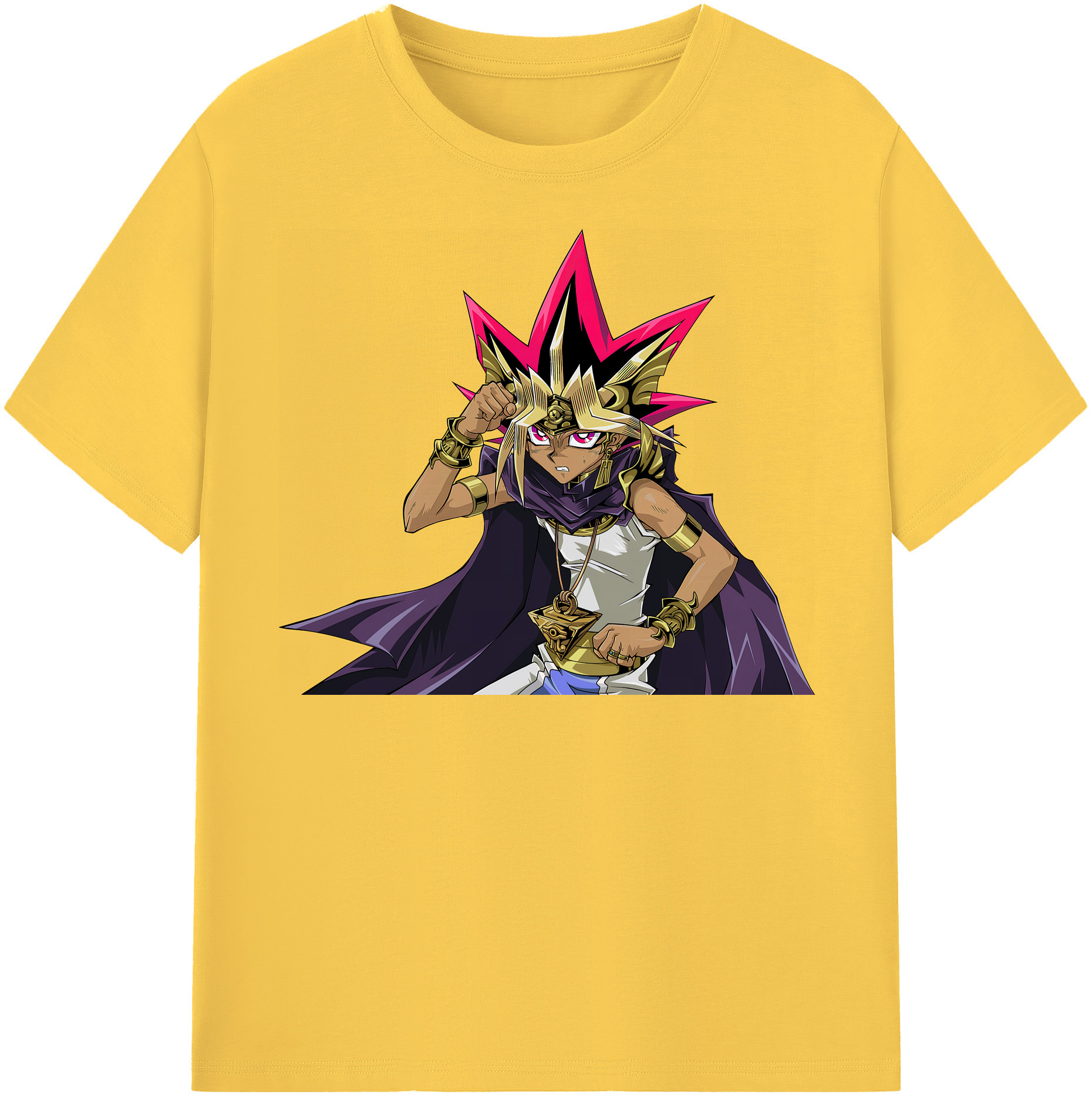 （画像用） 遊☆戯☆王 Yu-Gi-Oh! 綿100％半袖Tシャツ（フロントプリント）