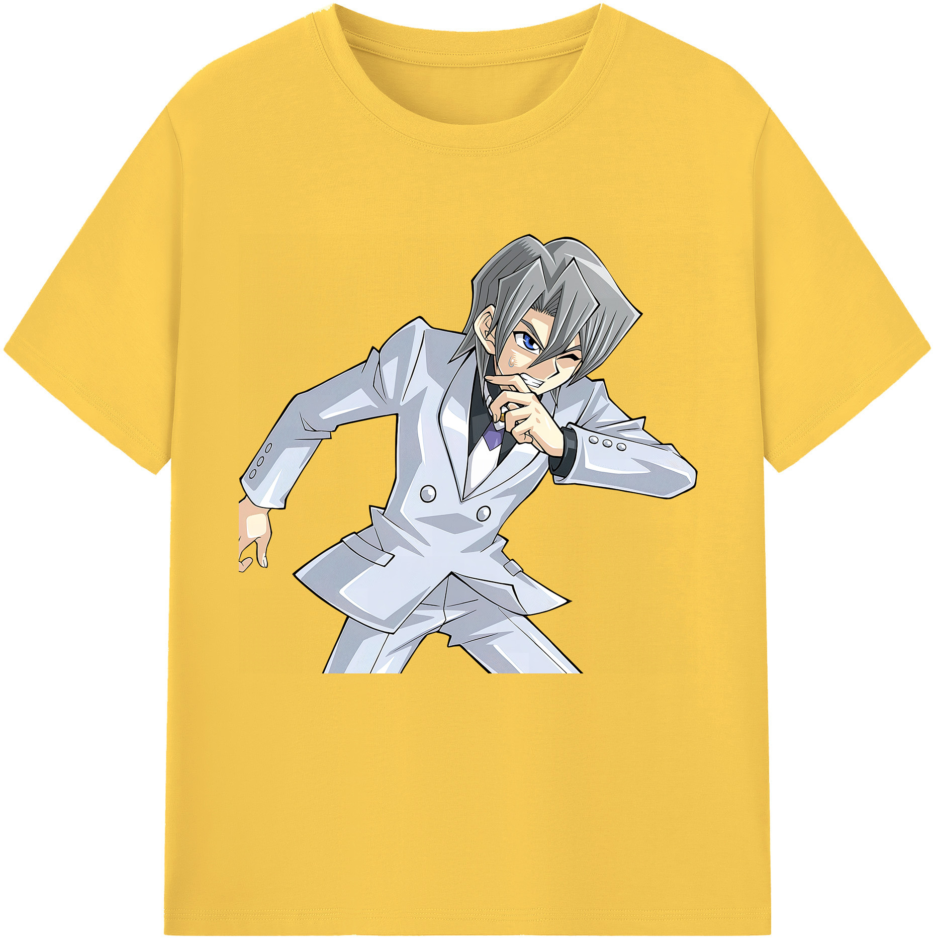 （画像用） 遊☆戯☆王 Yu-Gi-Oh! 綿100％半袖Tシャツ（フロントプリント）