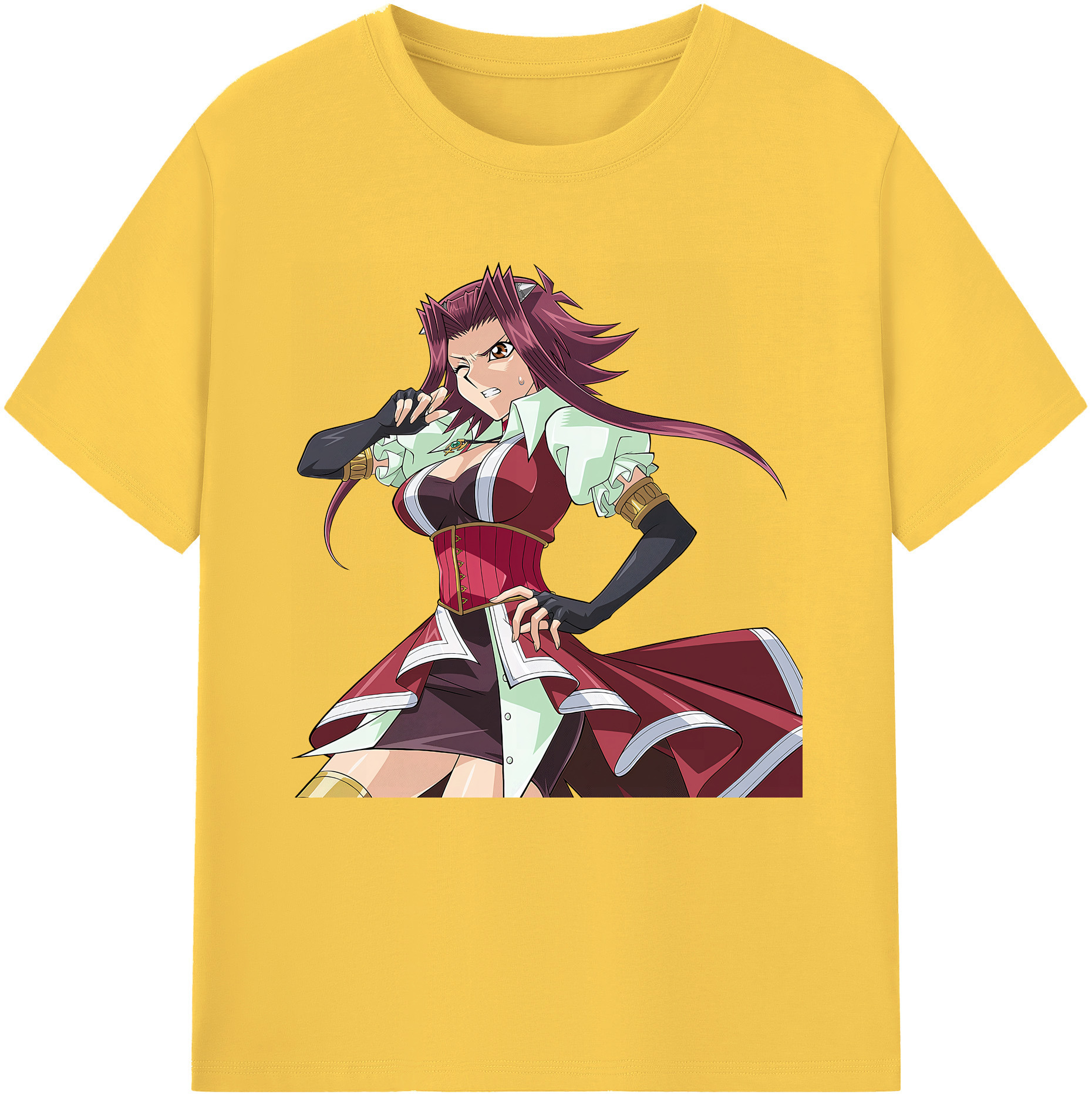 （画像用） 遊☆戯☆王 Yu-Gi-Oh! 綿100％半袖Tシャツ（フロントプリント）