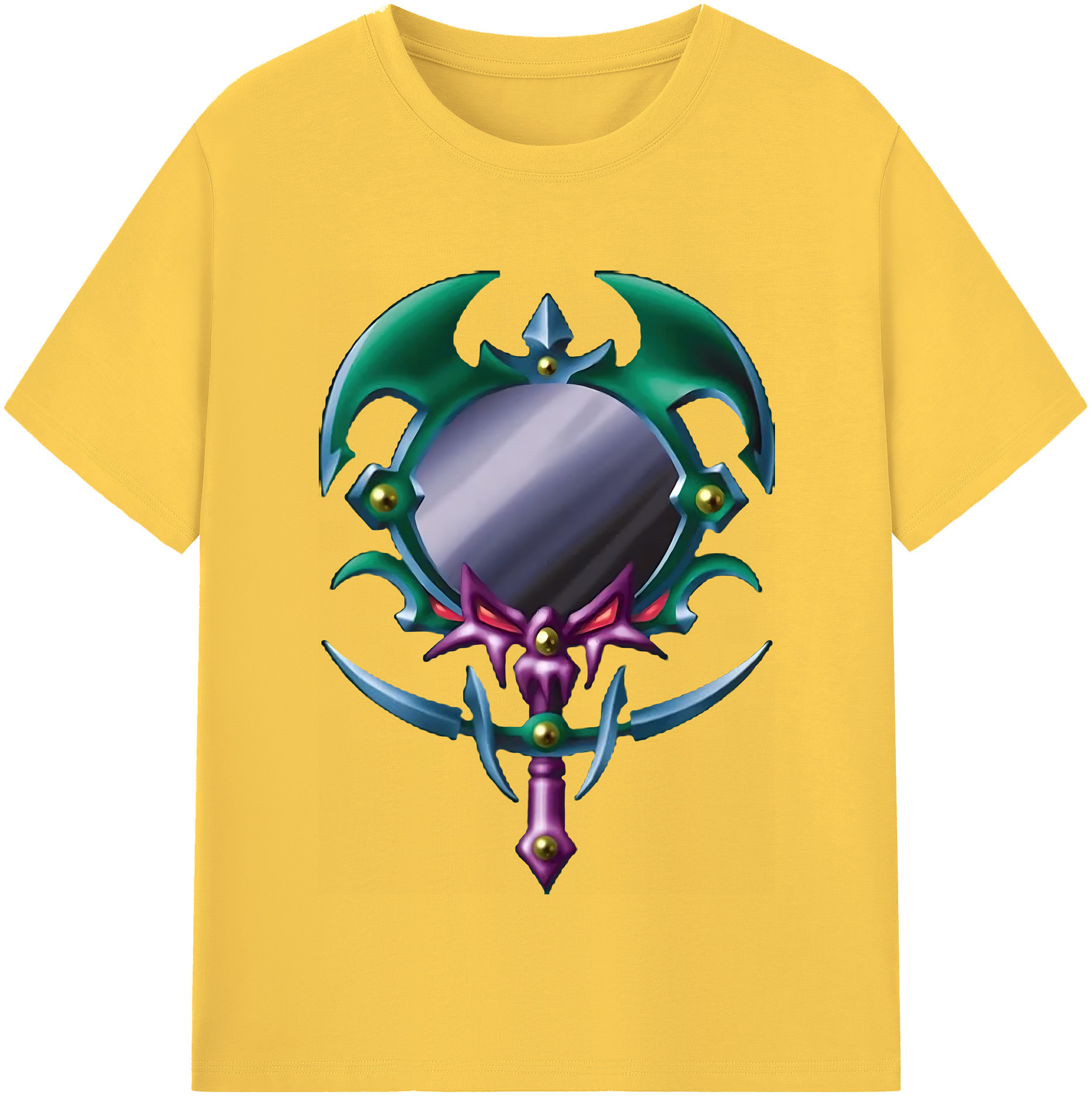 （画像用） 遊☆戯☆王 Yu-Gi-Oh! 綿100％半袖Tシャツ（フロントプリント）