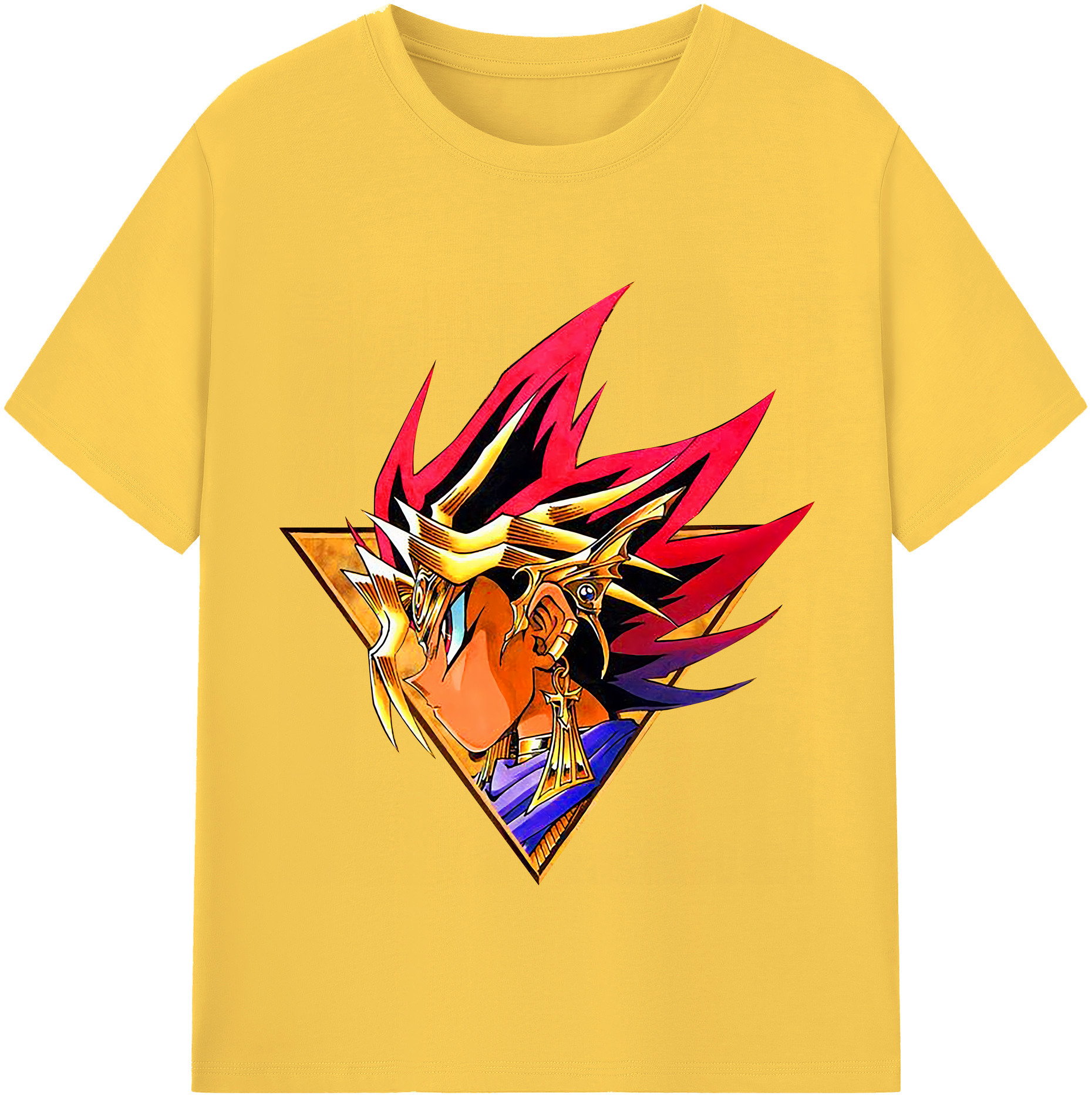 （画像用） 遊☆戯☆王 Yu-Gi-Oh! 綿100％半袖Tシャツ（フロントプリント）